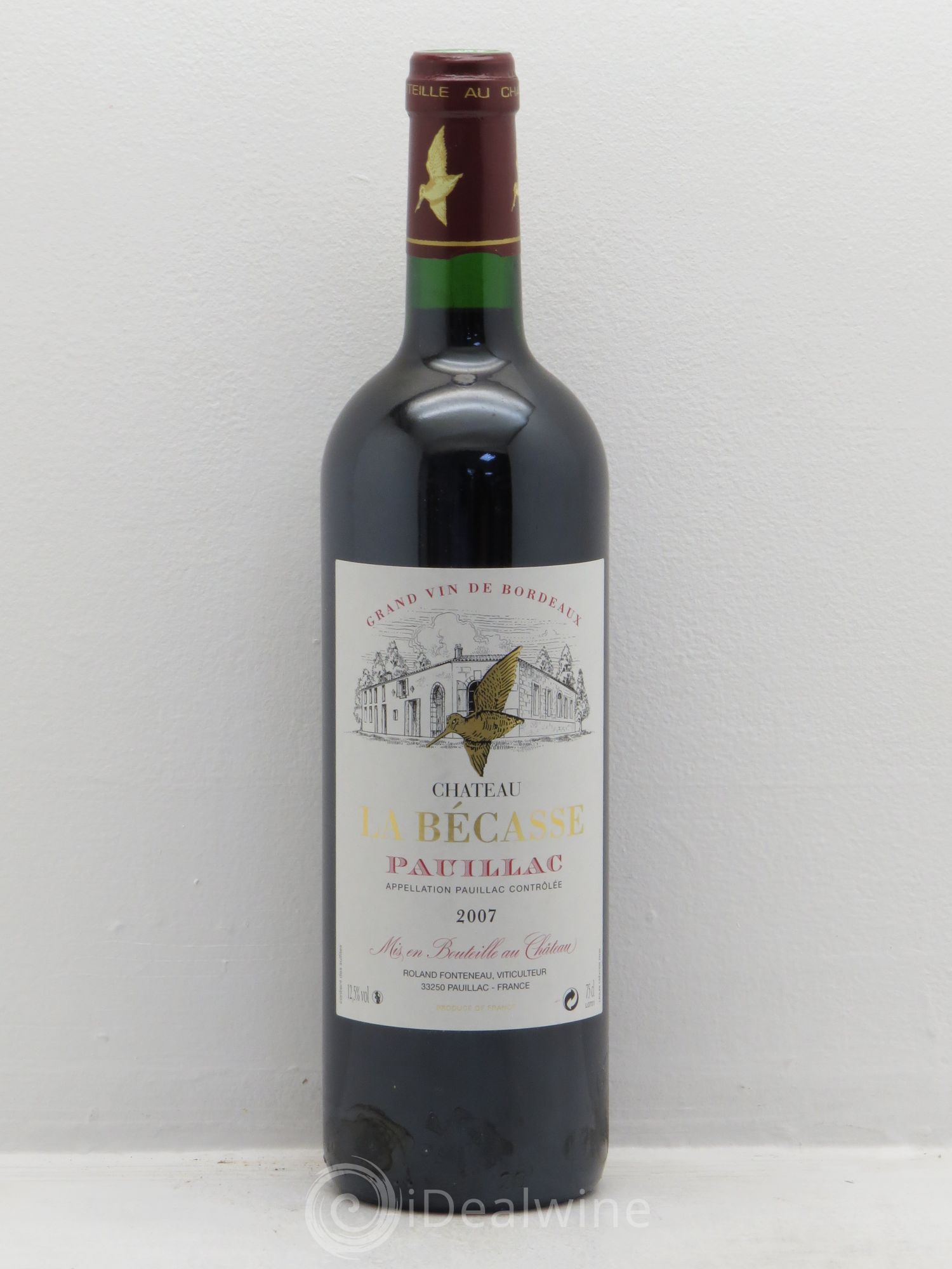 Château la Bécasse 2007 - Lot de 1 bouteille - 0
