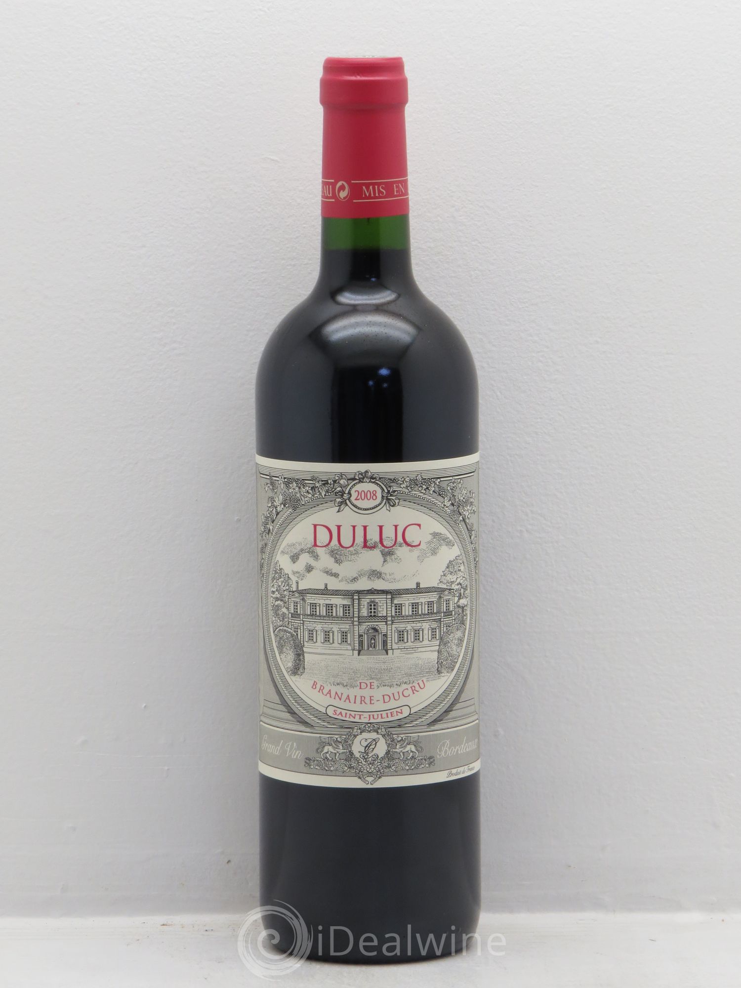 Duluc de Branaire Second Vin 2008 - Lot de 1 bouteille - 0