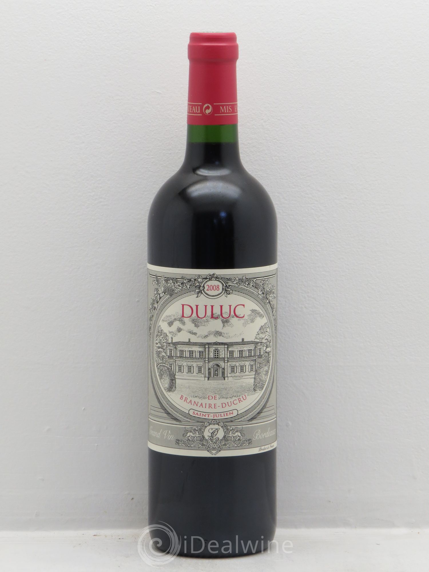 Duluc de Branaire Second Vin 2008 - Lot de 1 bouteille - 0