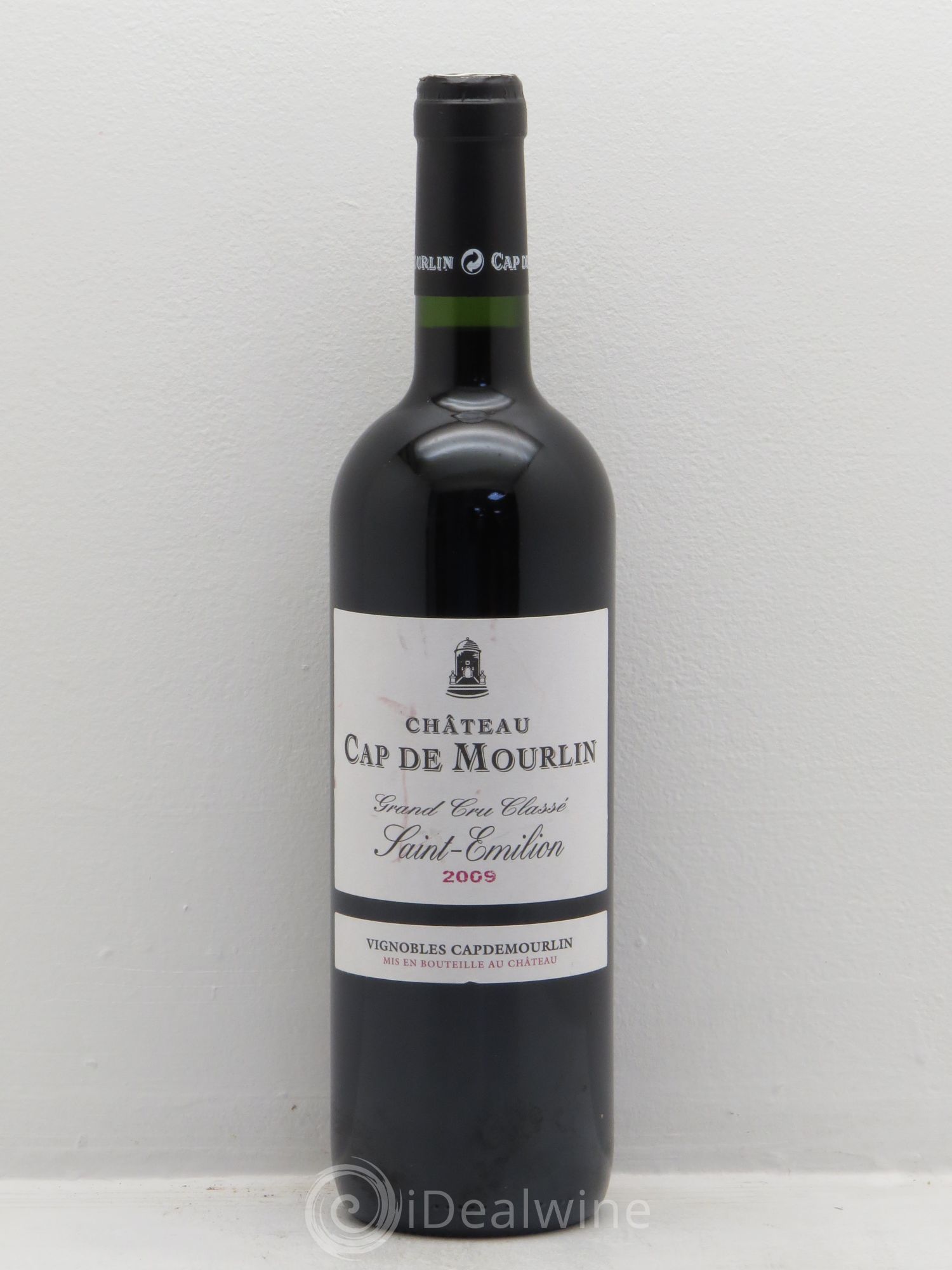 Château Cap de Mourlin Grand Cru Classé 2009 - Lot de 1 bouteille - 0