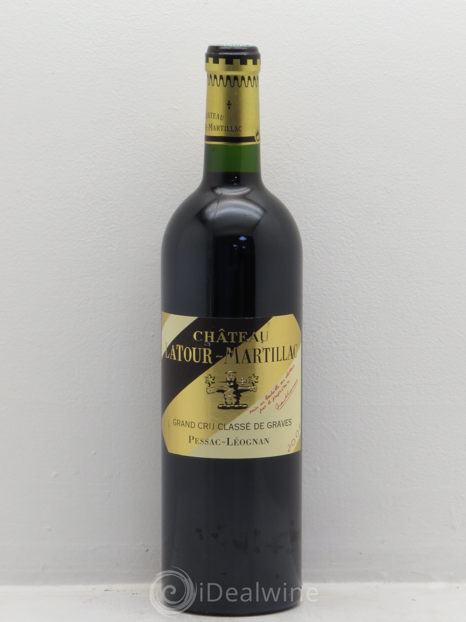 Château Latour-Martillac Cru Classé de Graves 2009 - Lot de 1 bouteille - 0