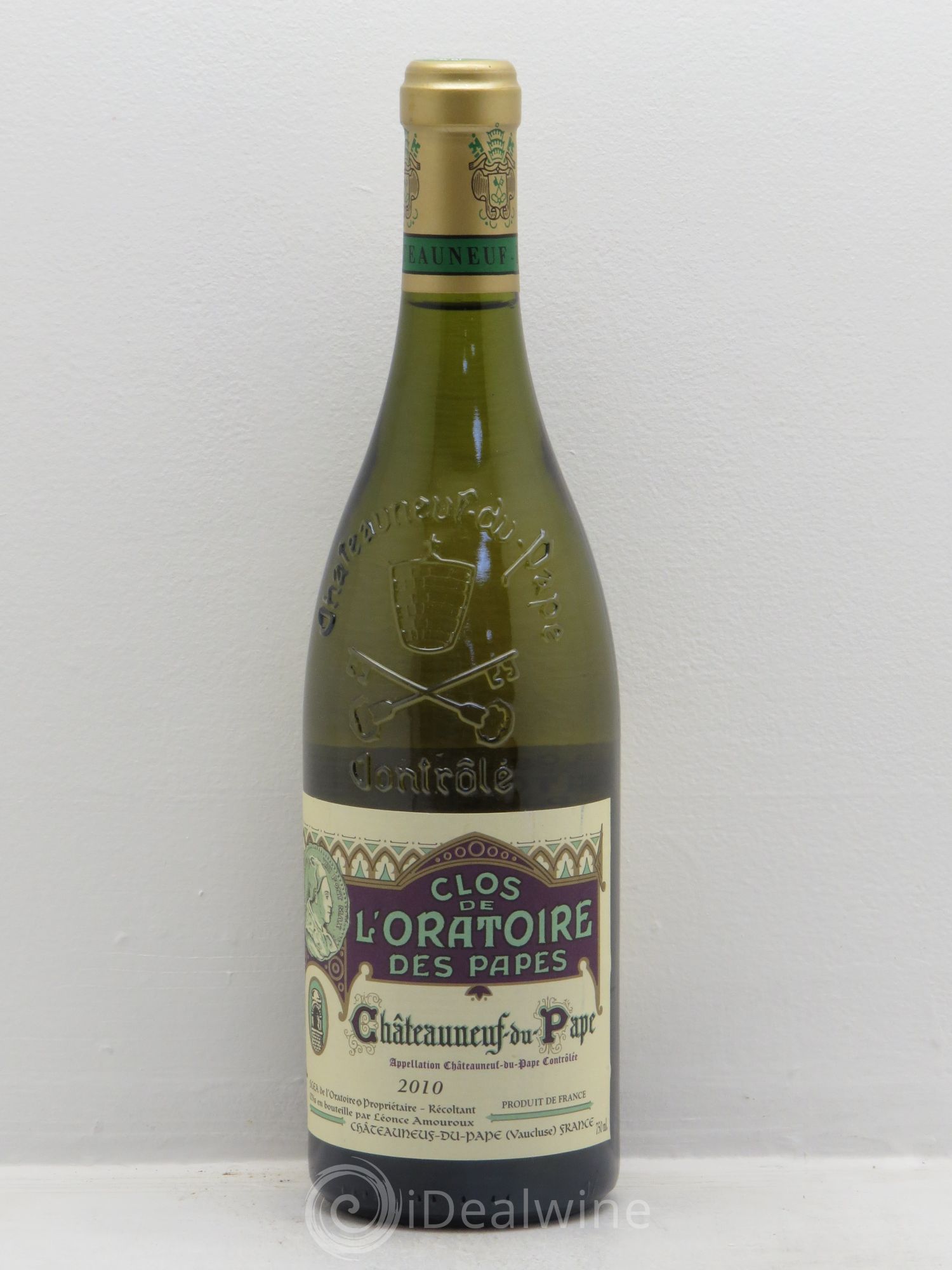Châteauneuf-du-Pape Clos de l'Oratoire des Papes 2010 - Lot de 1 bouteille - 0