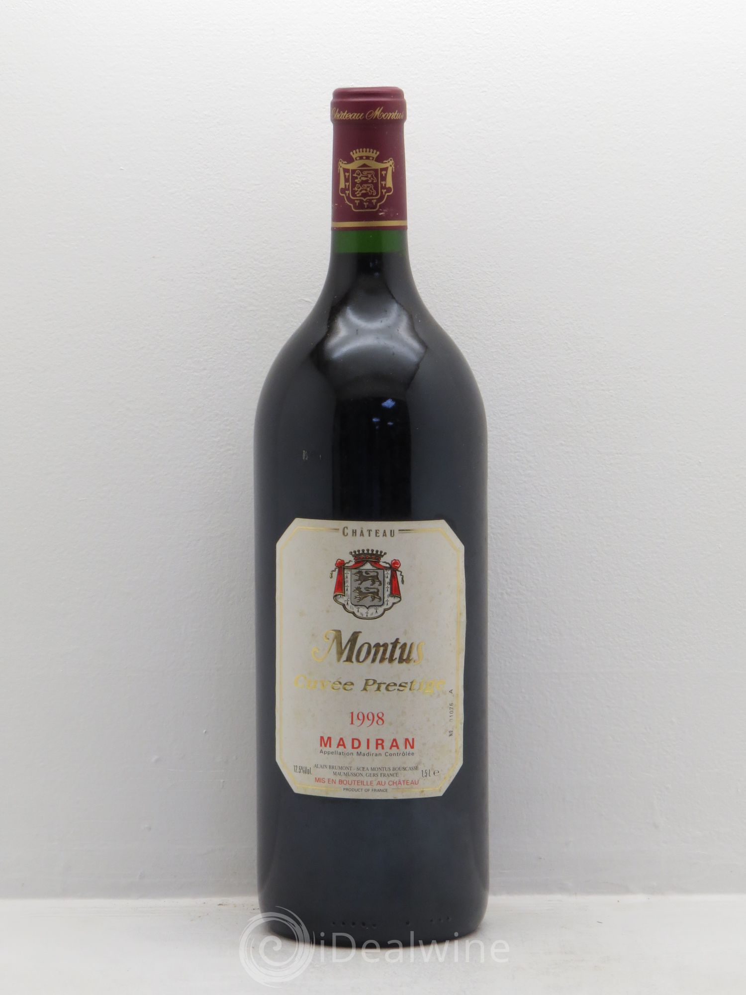 Madiran Château Montus-Prestige Alain Brumont 1998 - Lot de 1 magnum - 0