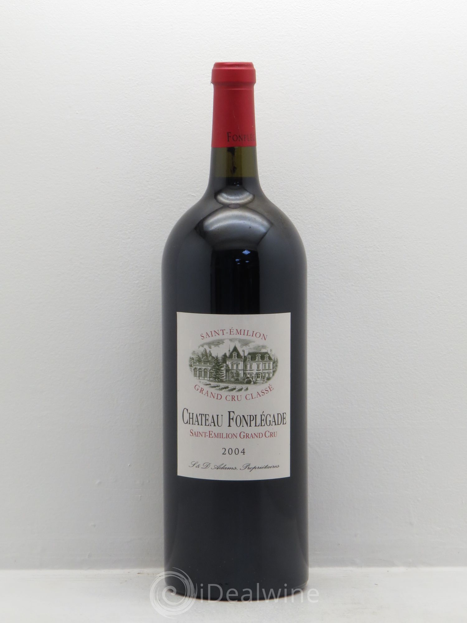 Château Fonplegade Grand Cru Classé 2004 - Lot de 1 magnum - 0