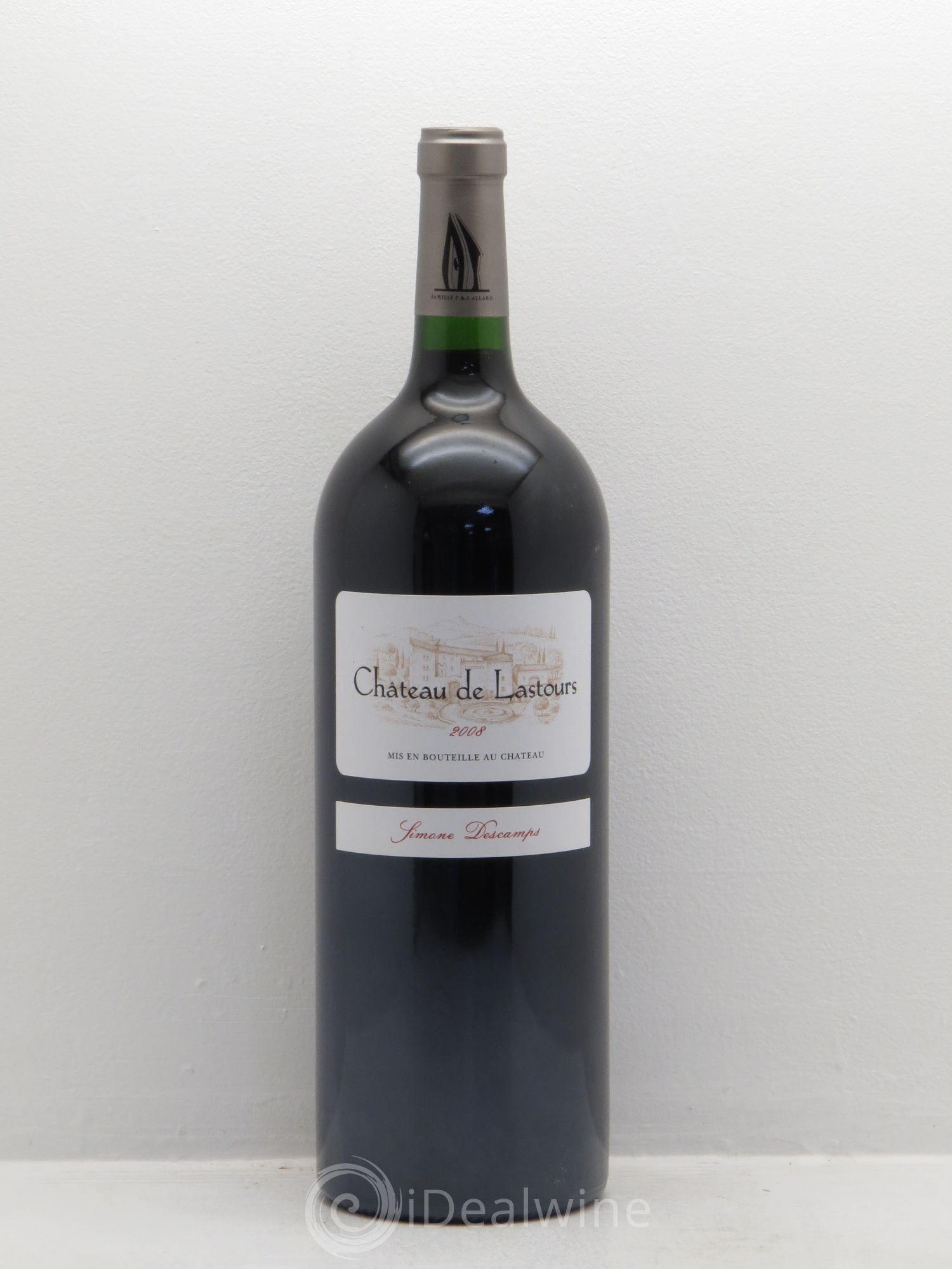 Corbières Cuvée Simone Descamps - Château Lastours 2008 - Posten von 1 Magnum - 0