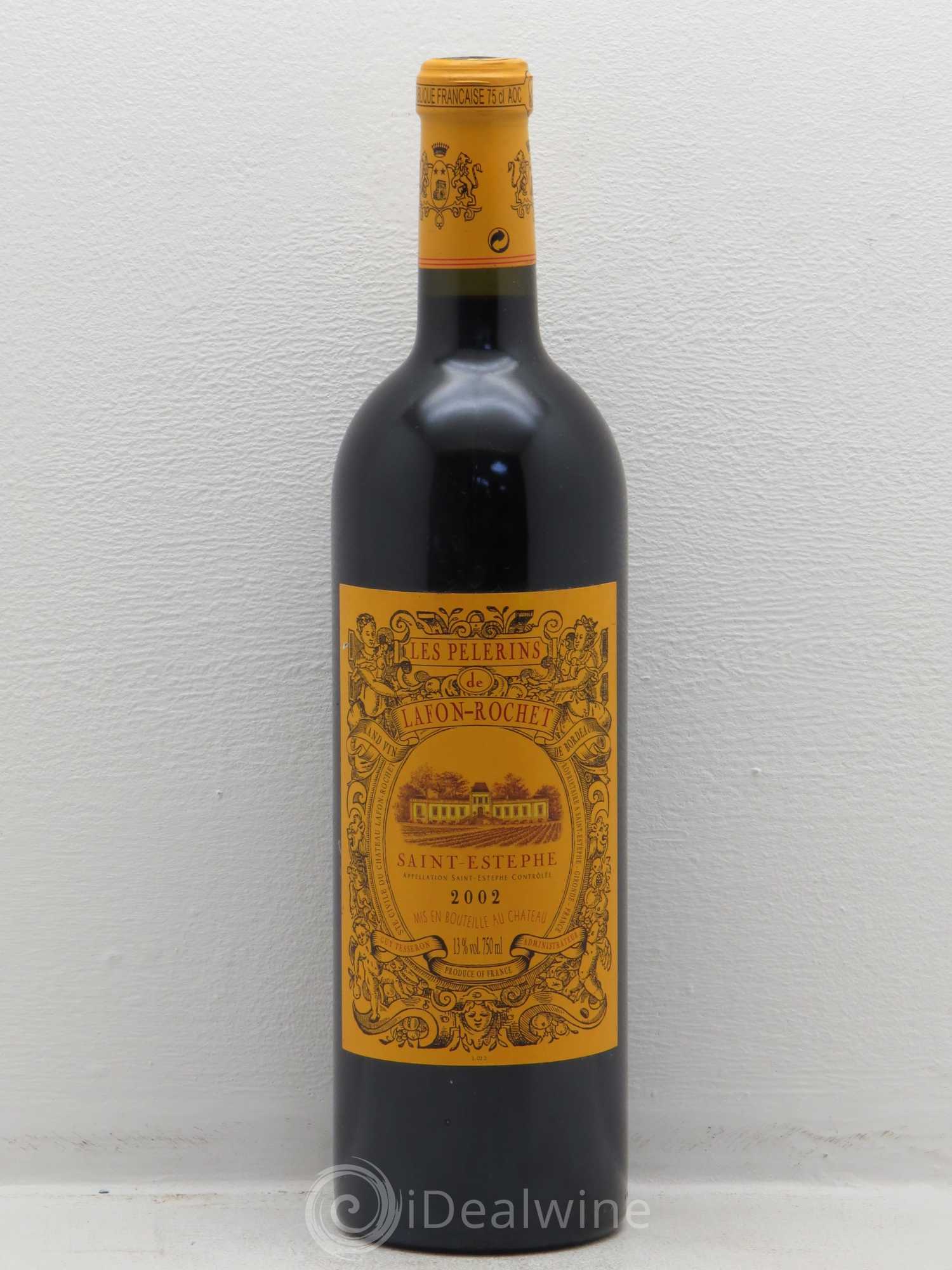 Les Pélerins de Lafon-Rochet Second Vin 2002 - Lot de 1 bouteille - 0