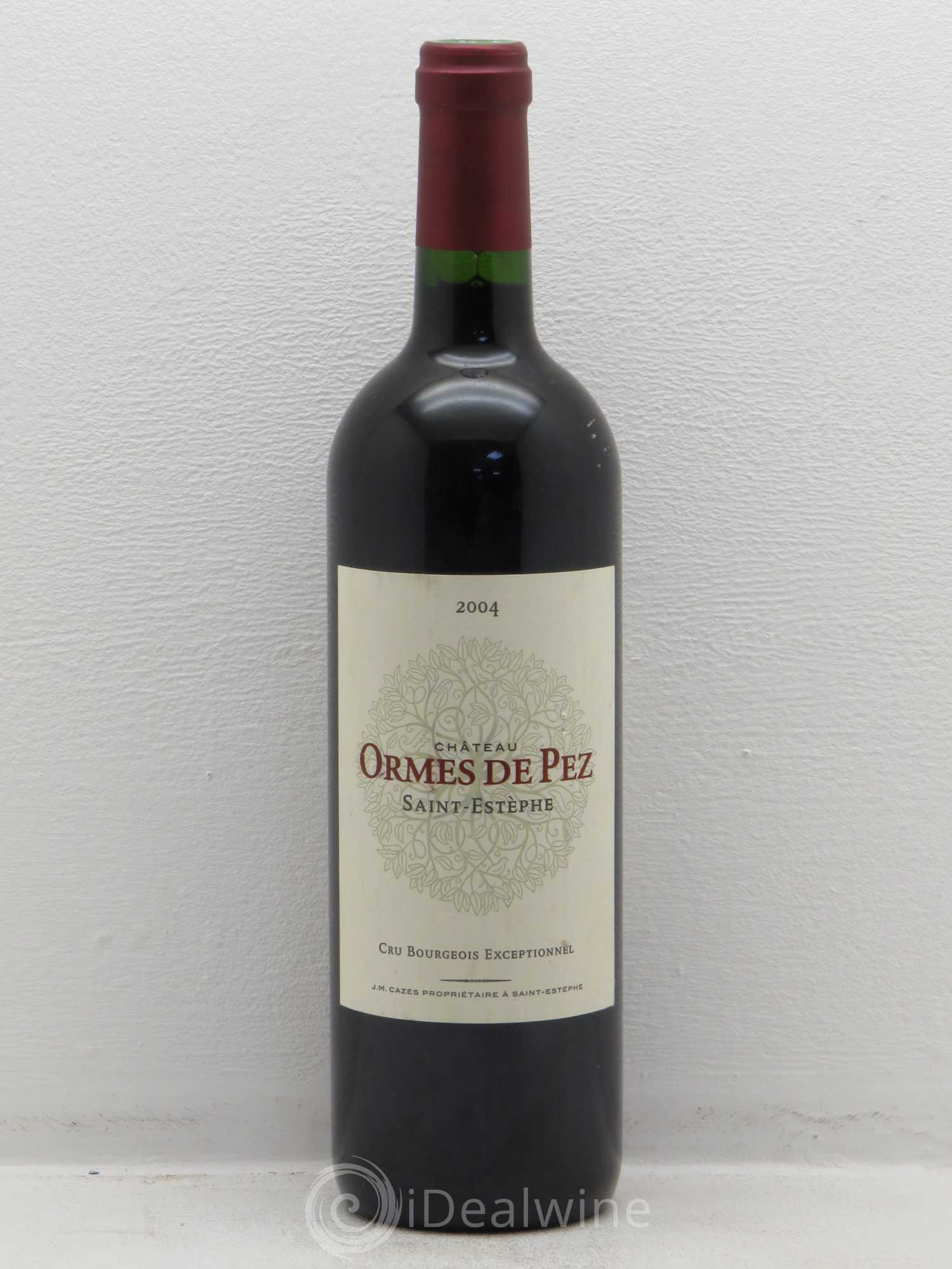 Château les Ormes de Pez 2004 - Lot de 1 bouteille - 0