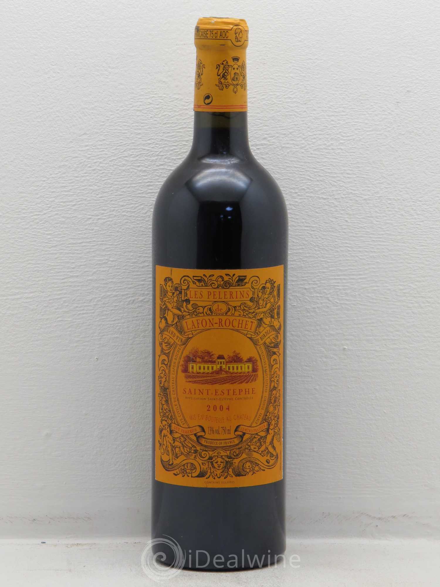 Les Pélerins de Lafon-Rochet Second Vin 2004 - Lot de 1 bouteille - 0