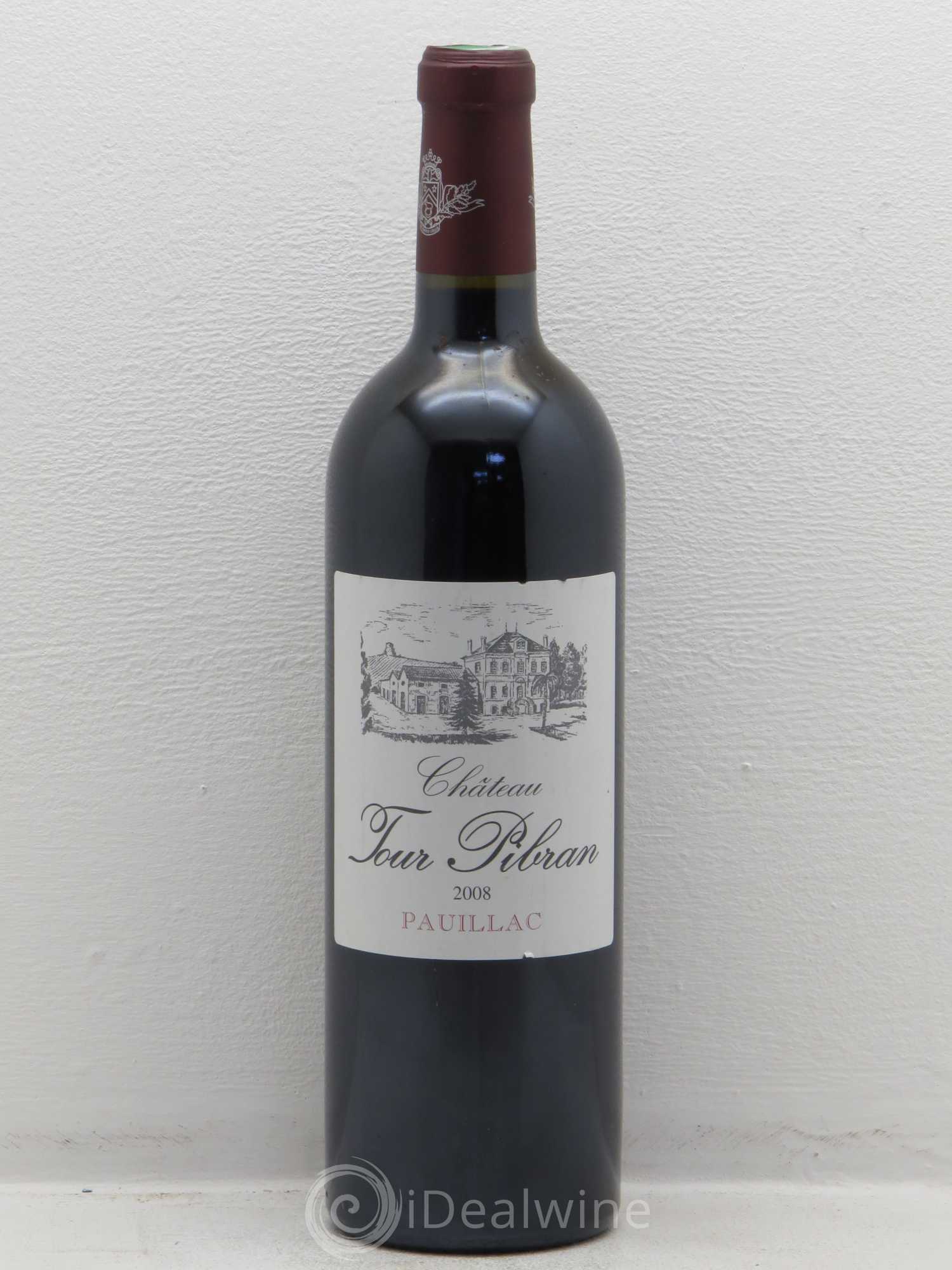 Château Tour Pibran Cru Bourgeois (sans prix de réserve) 2008 - Lot de 1 bouteille - 0