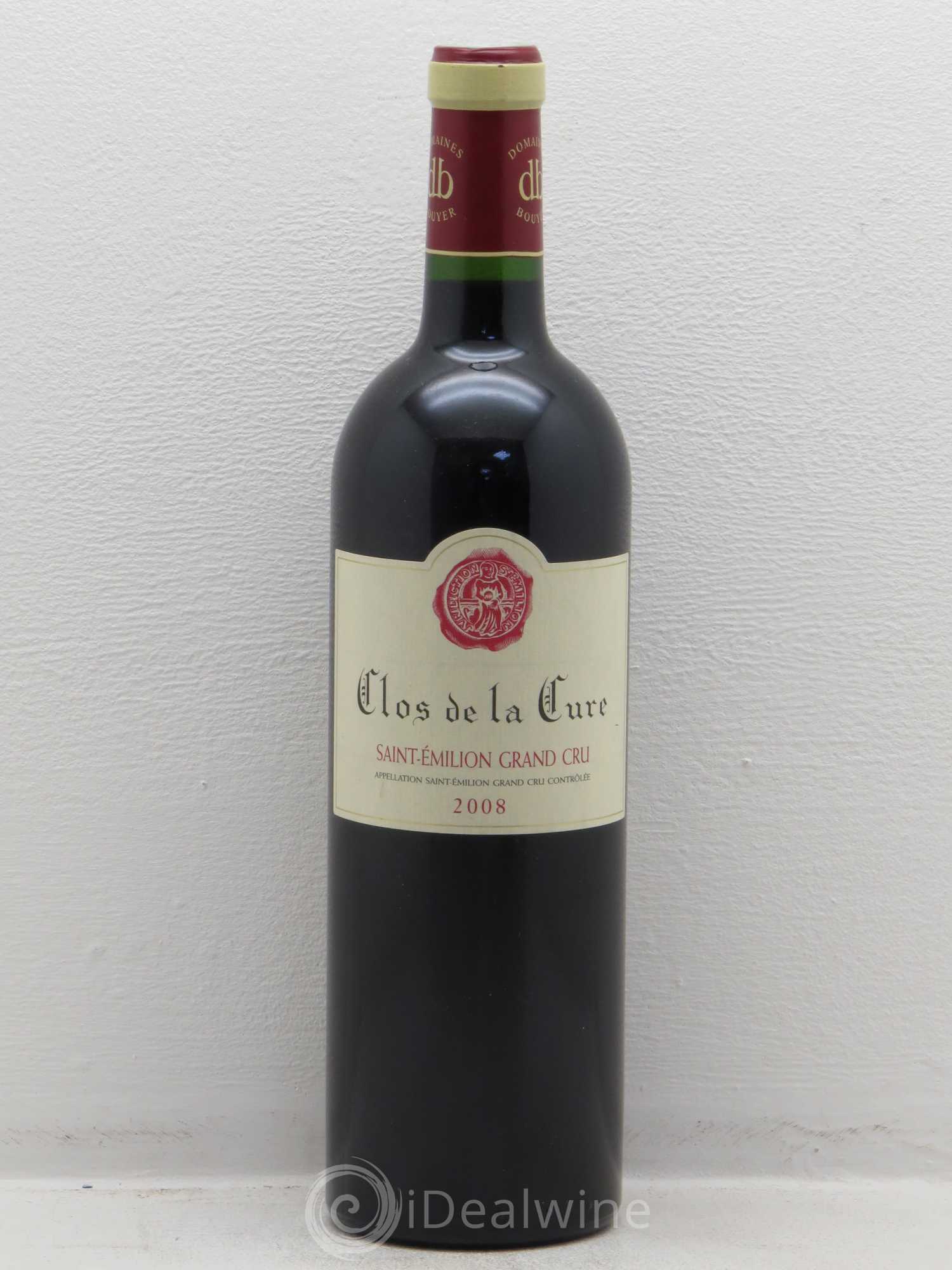Saint-Émilion Grand Cru Clos de la Cure 2008 - Posten von 1 Flasche - 0