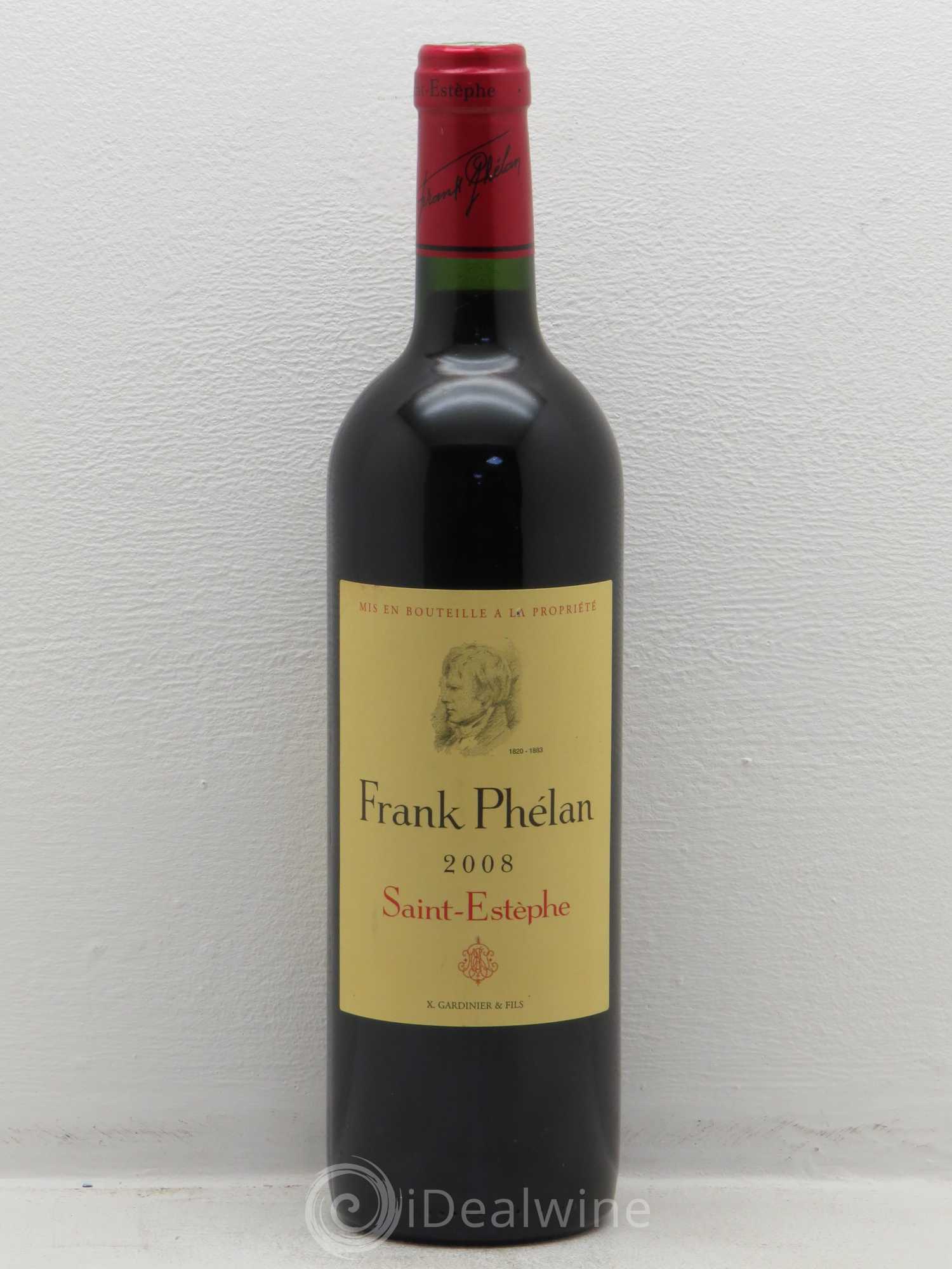 Saint-Estèphe Frank Phelan 2008 - Posten von 1 Flasche - 0
