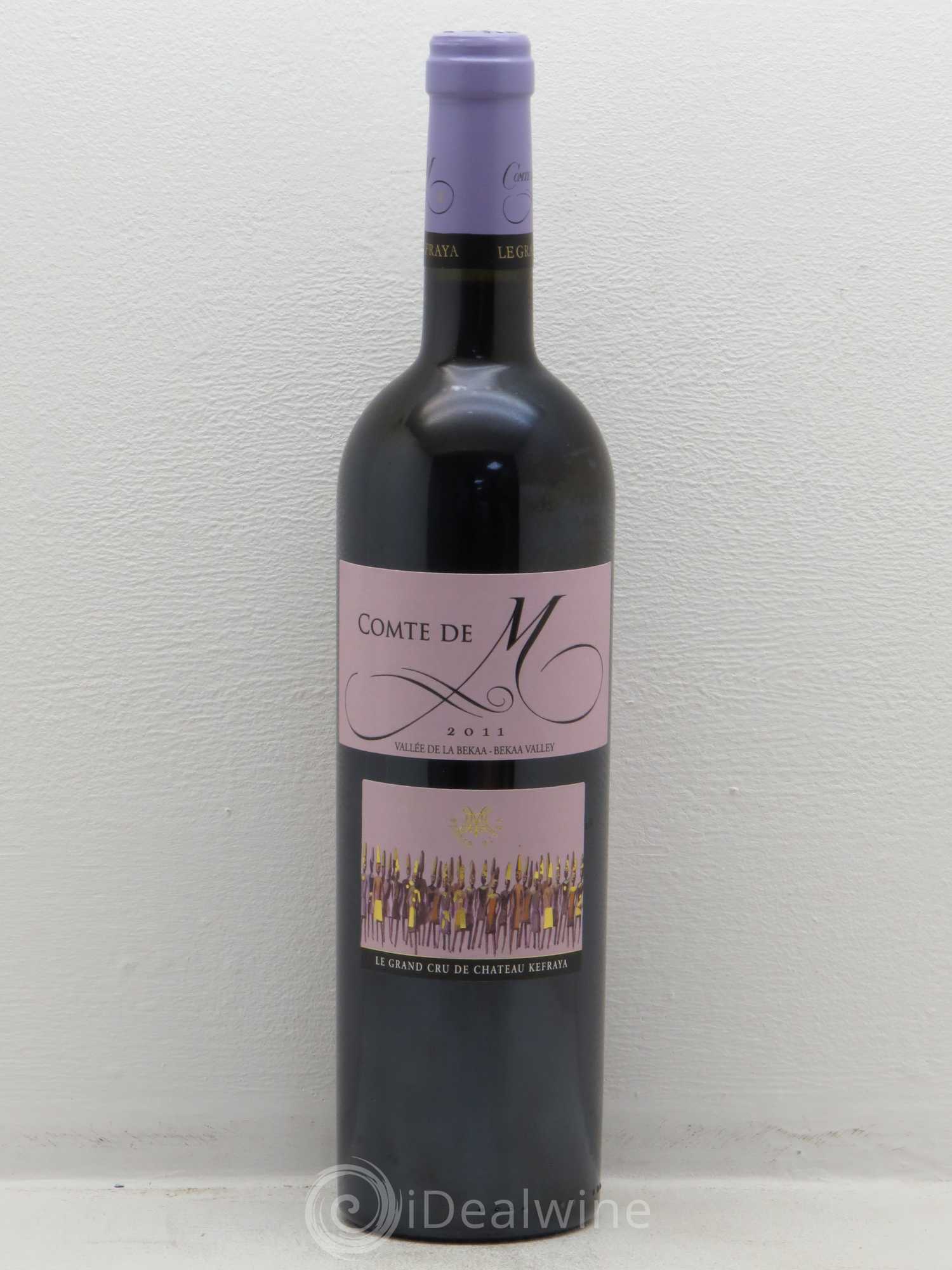 Liban Château Kefraya Comte de M 2011 - Lot de 1 bouteille - 0