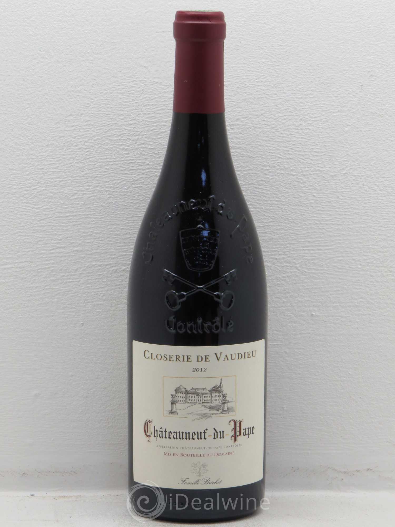 Châteauneuf-du-Pape Closerie de Vaudieu 2012 - Posten von 1 Flasche - 0