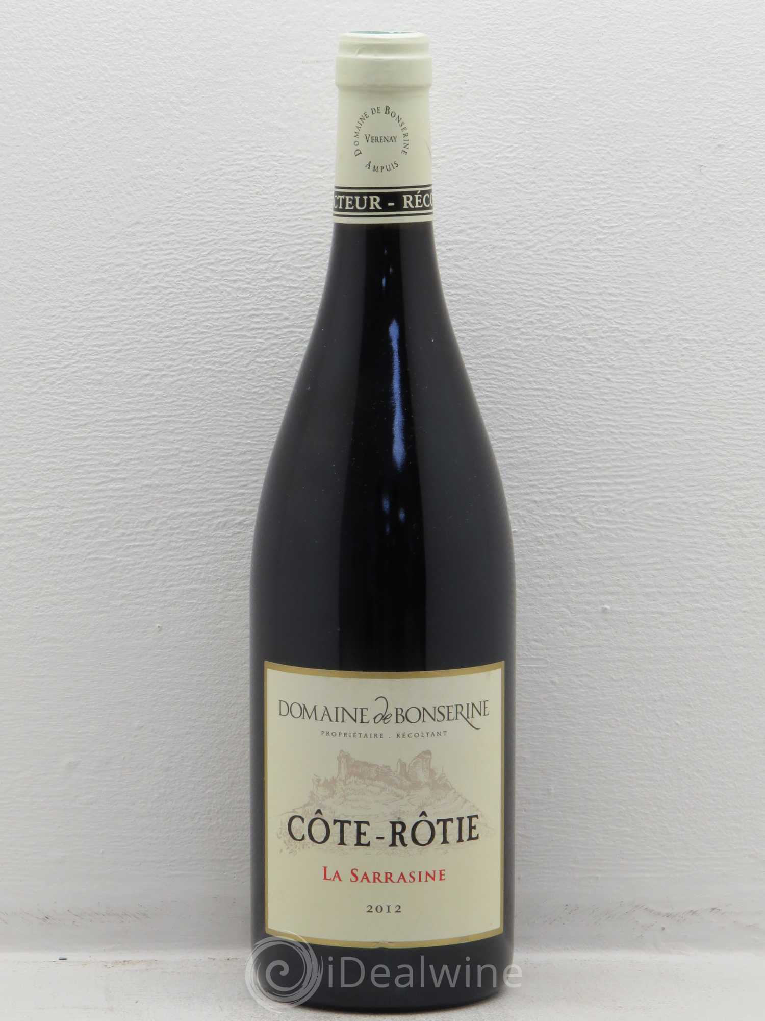 Côte-Rôtie La Sarrasine Bonserine (Domaine de) 2012 - Lot de 1 bouteille - 0