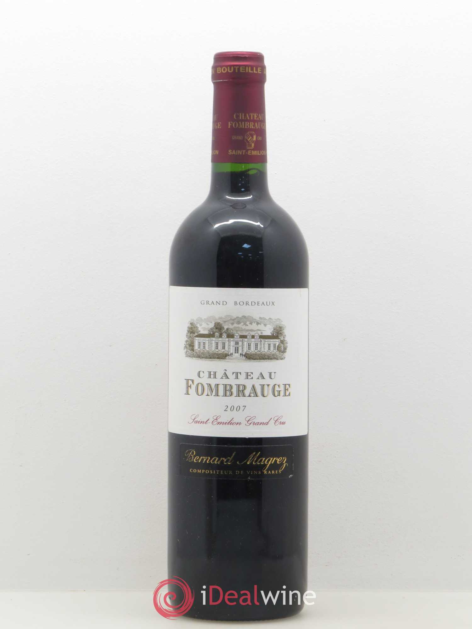 Château Fombrauge Grand Cru Classé 2007 - Lot de 1 bouteille - 0