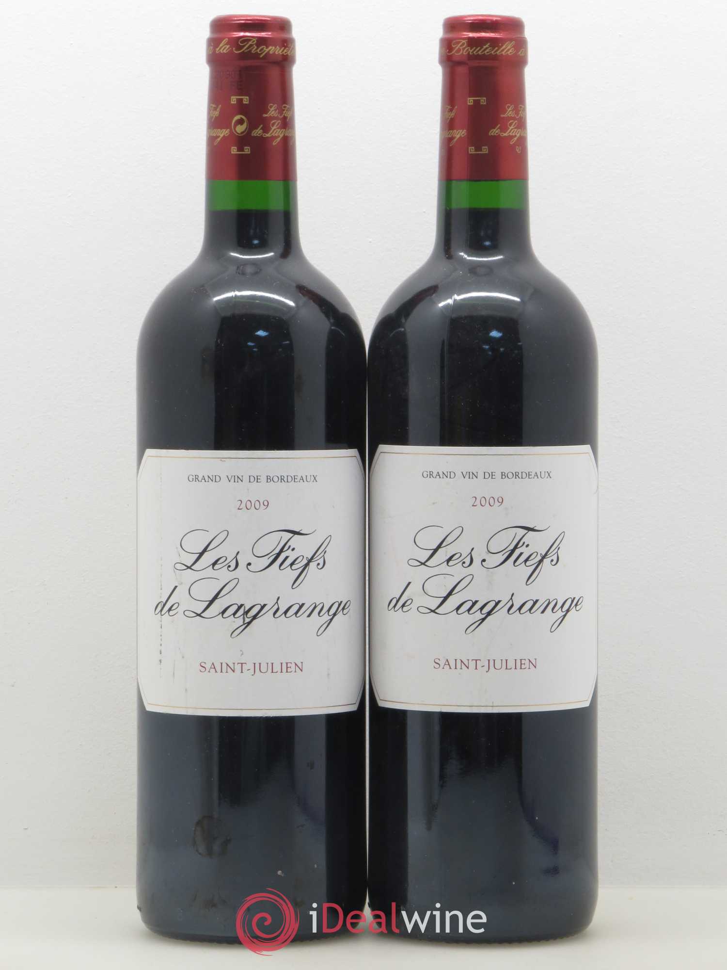 Les Fiefs de Lagrange Second Vin 2009 - Lot de 2 bouteilles - 0