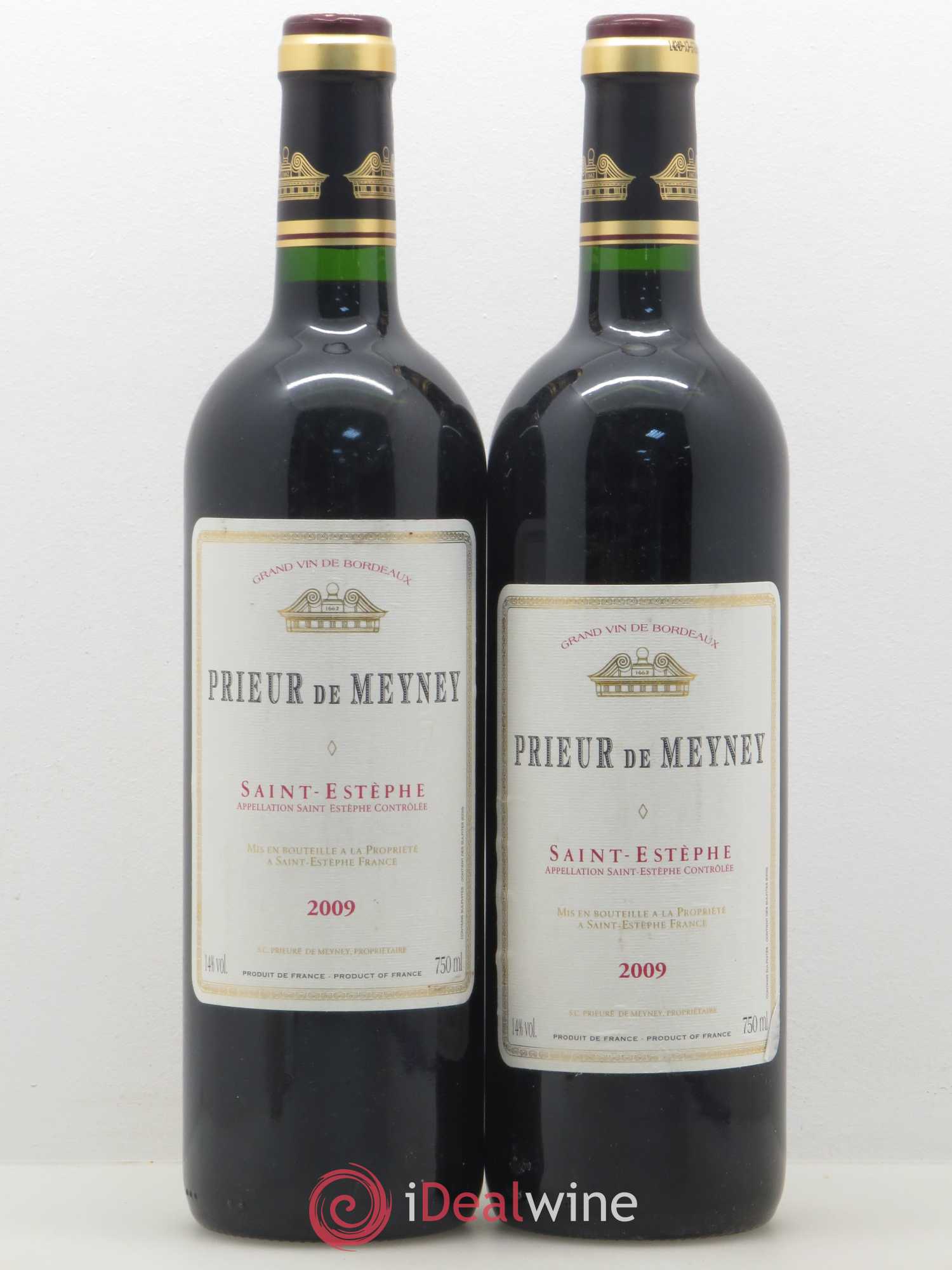 Prieur de Meyney Second Vin 2009 - Lot de 2 bouteilles - 0