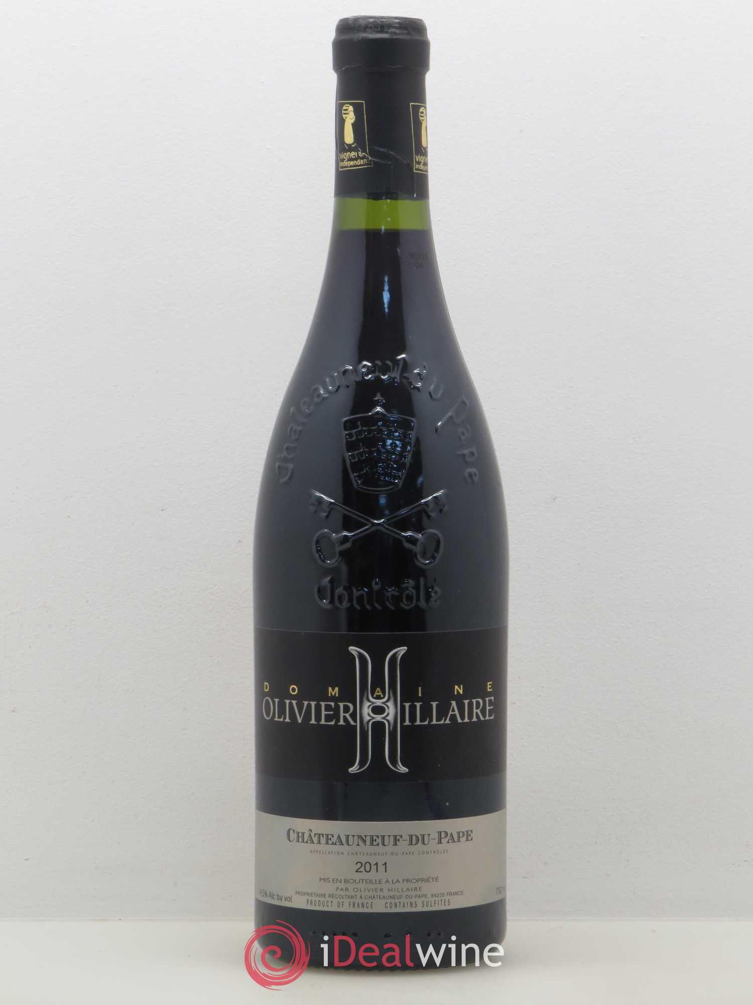 Châteauneuf-du-Pape Olivier Hilaire 2011 - Posten von 1 Flasche - 0