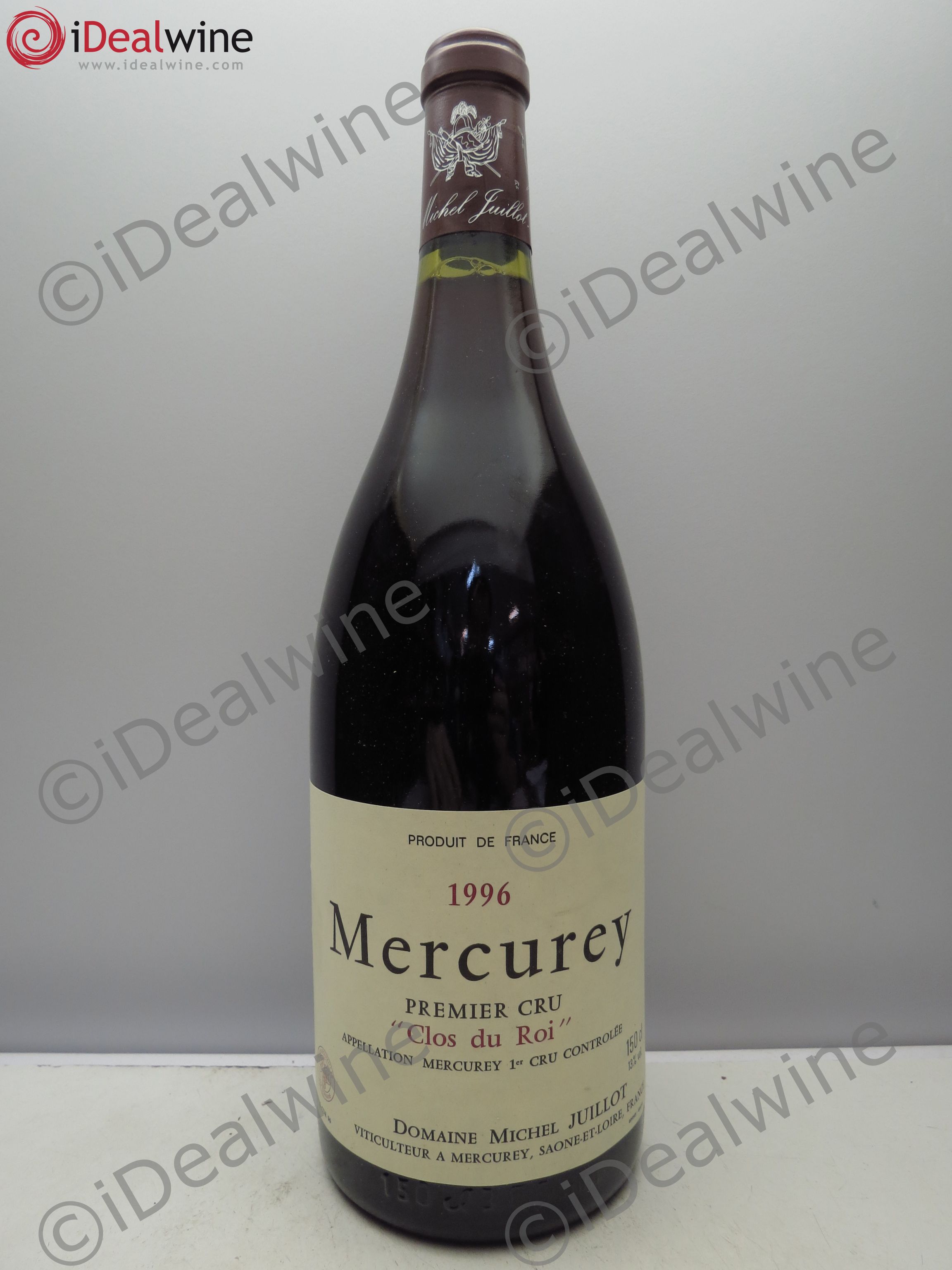 Mercurey 1er Cru 1996 - Lot de 1 magnum - 0