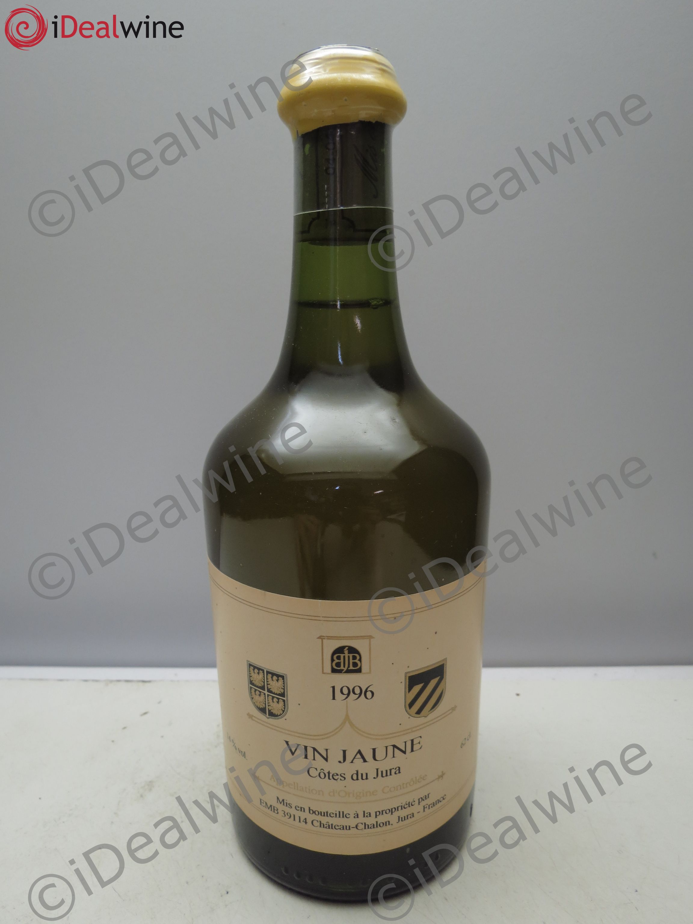 Arbois Vin Jaune Mis en bouteille par Château Chalon. 62cl 1996 - Posten von 1 Flacon - 0