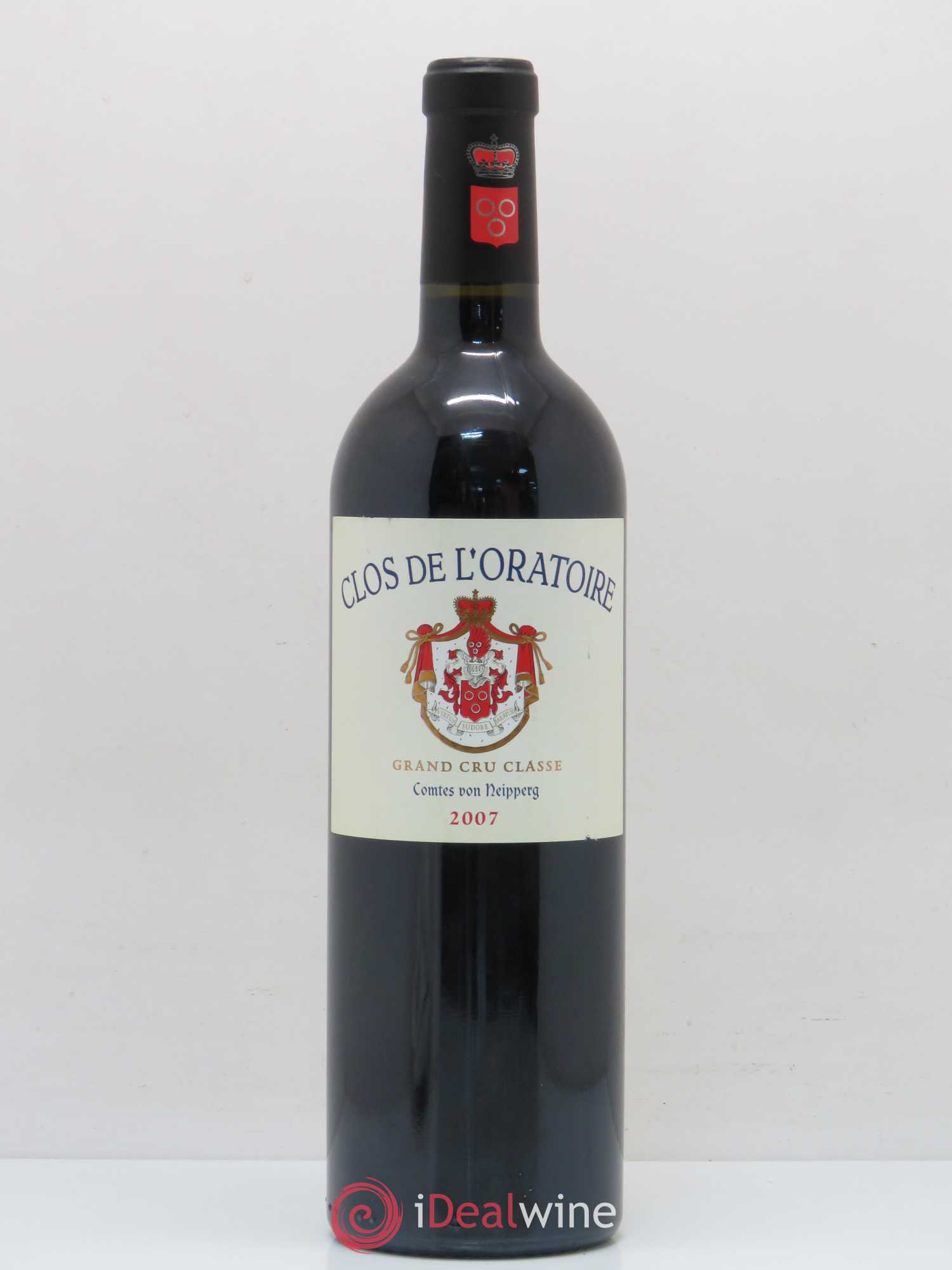 Clos de l'Oratoire Grand Cru Classé 2007 - Lot de 1 bouteille - 0