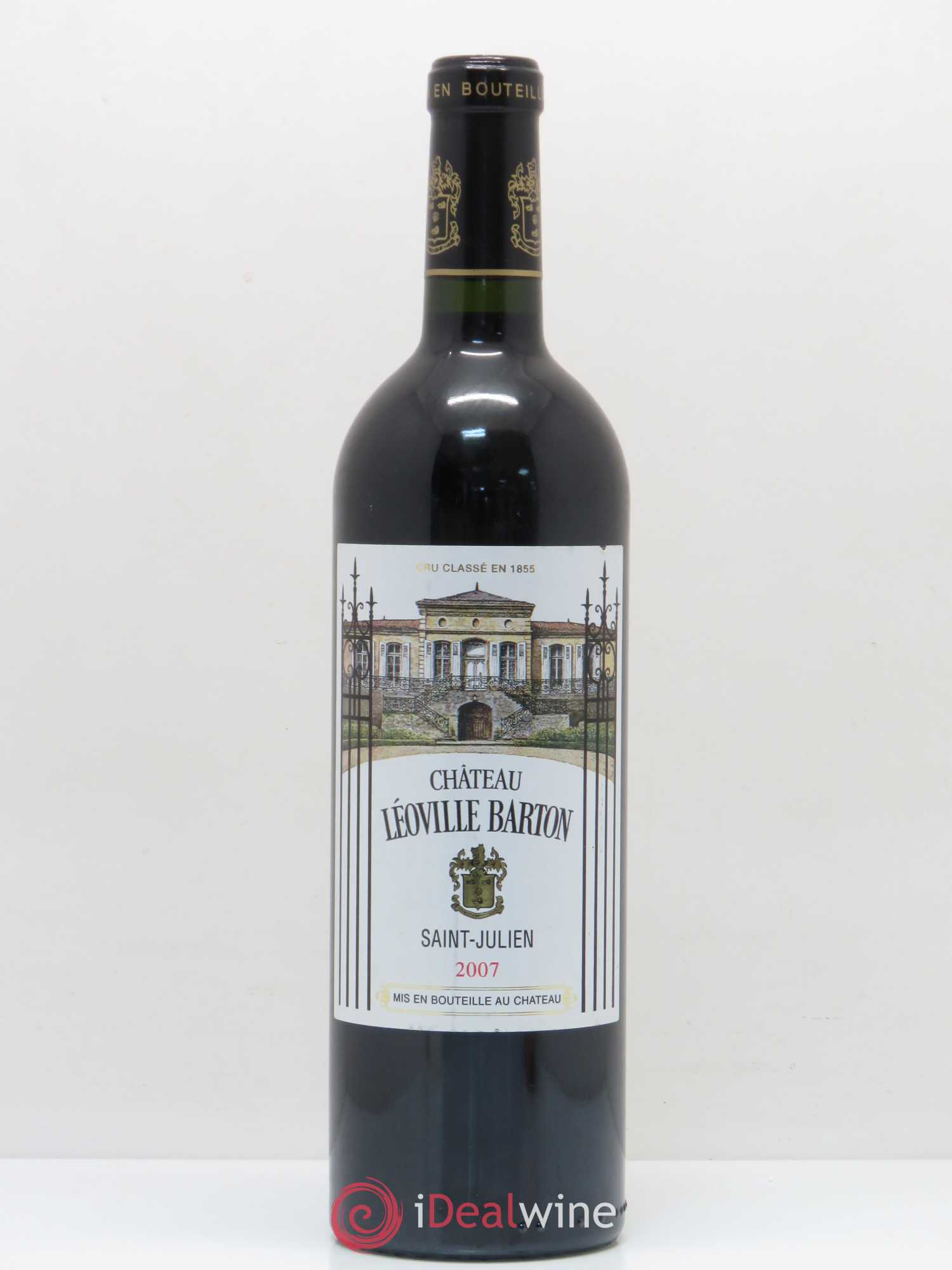 Château Léoville Barton 2ème Grand Cru Classé 2007 - Lot de 1 bouteille - 0