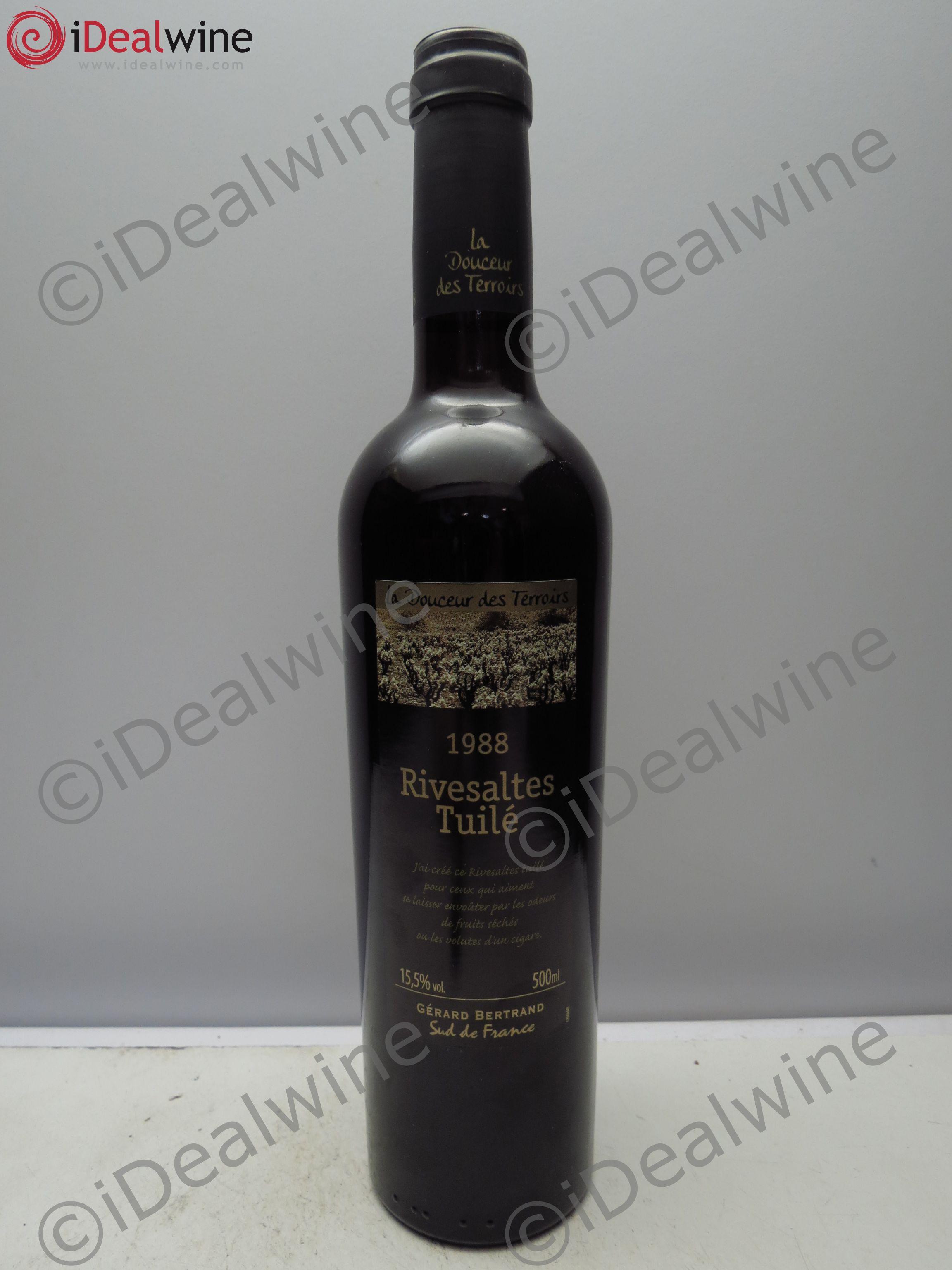 Rivesaltes Tuilé, Gérard Bertrand. 50cl 1988 - Posten von 1 Flacon - 0