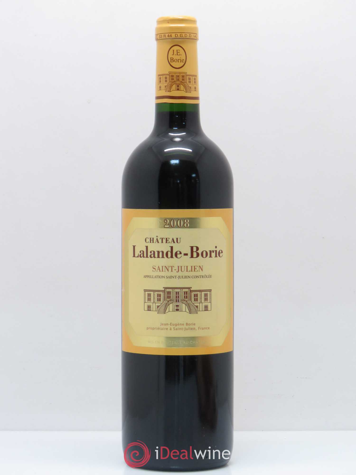 Château Lalande Borie 2008 - Lot de 1 bouteille - 0