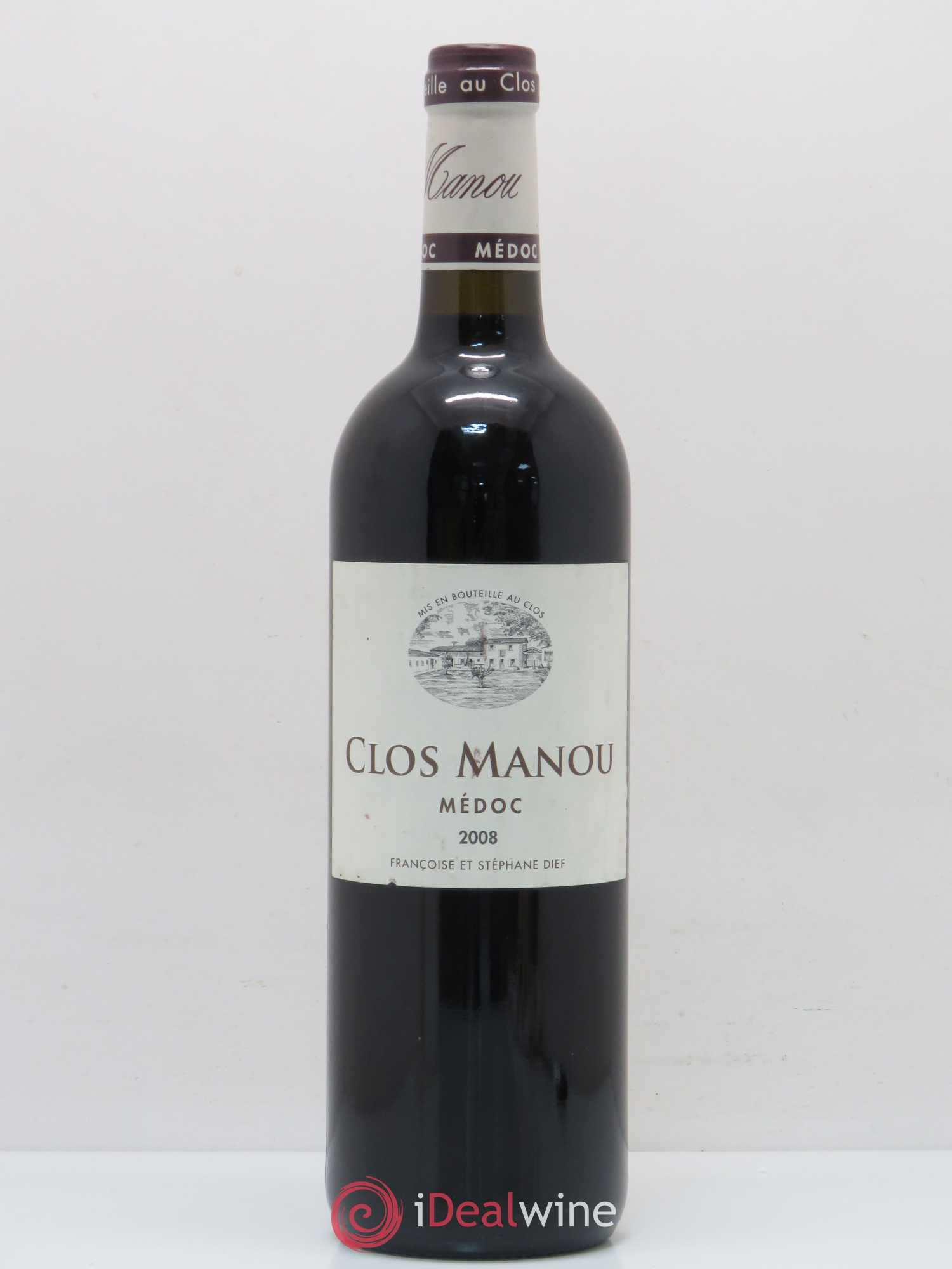 Clos Manou 2000 - Lot de 1 bouteille - 0