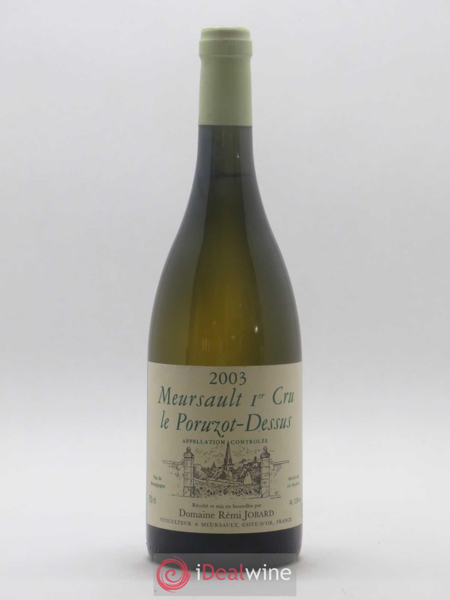 Meursault 1er Cru Le Poruzot-Dessus Rémi Jobard (Domaine) (sans prix de réserve) 2003 - Lot de 1 bouteille - 0