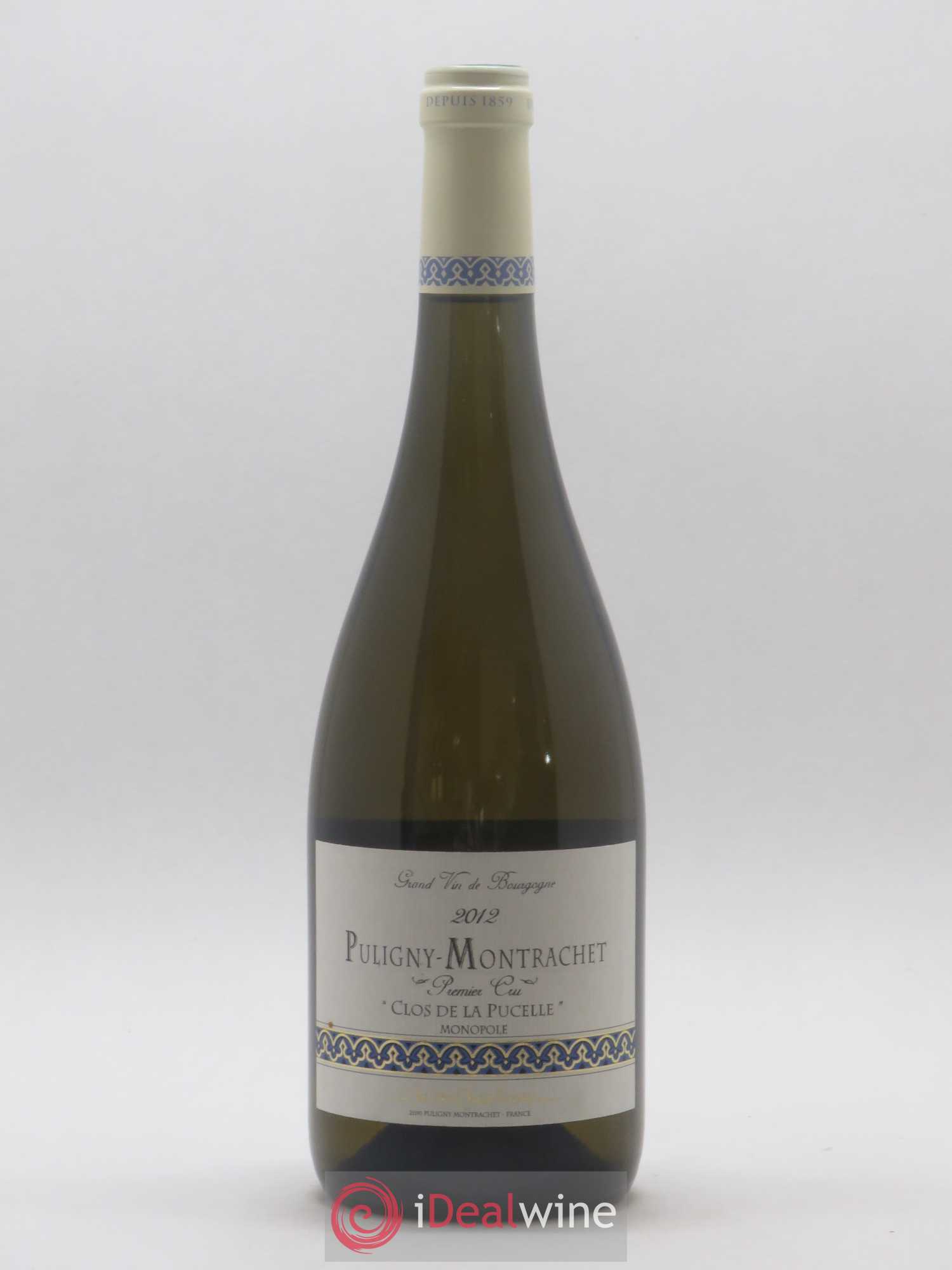 Puligny-Montrachet 1er Cru Clos de la Pucelle Jean Chartron (Domaine) 2012 - Lot de 1 bouteille - 0