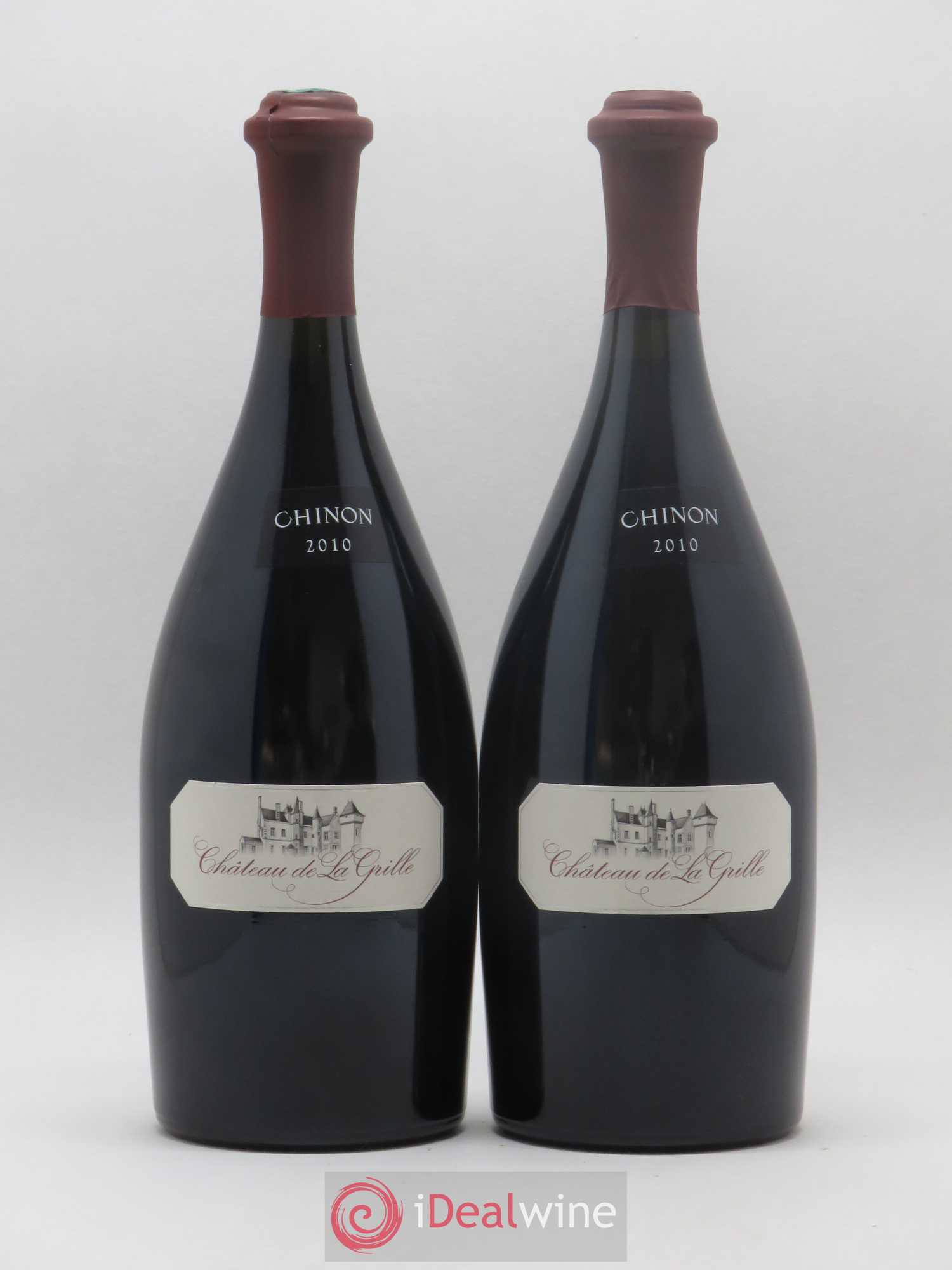Chinon Château de la Grille 2010 - Lot de 2 bouteilles - 0