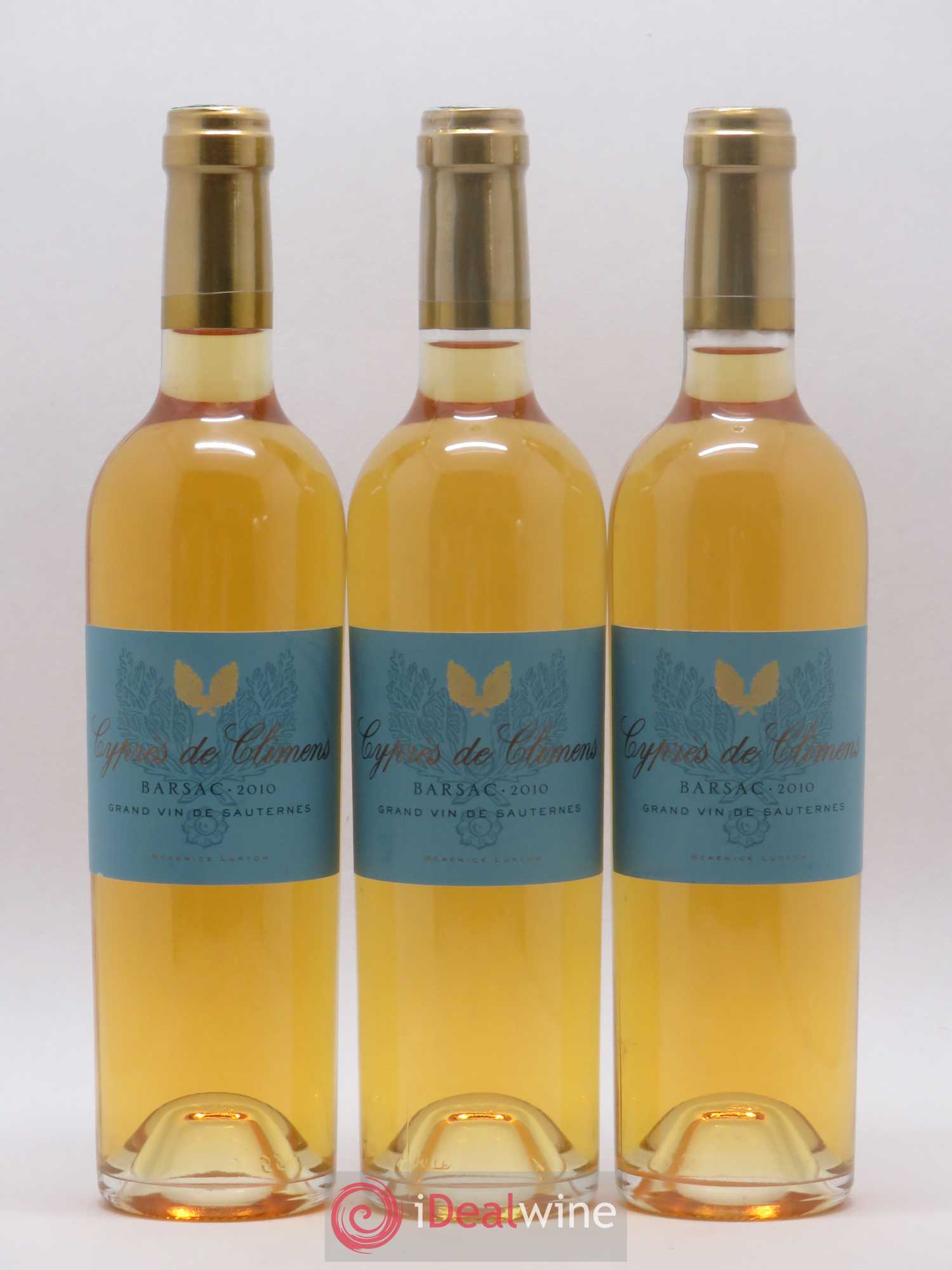 Château Climens - Cyprès de Climens 50cl (no reserve) 2010 - Lot of 3 bottles - 0