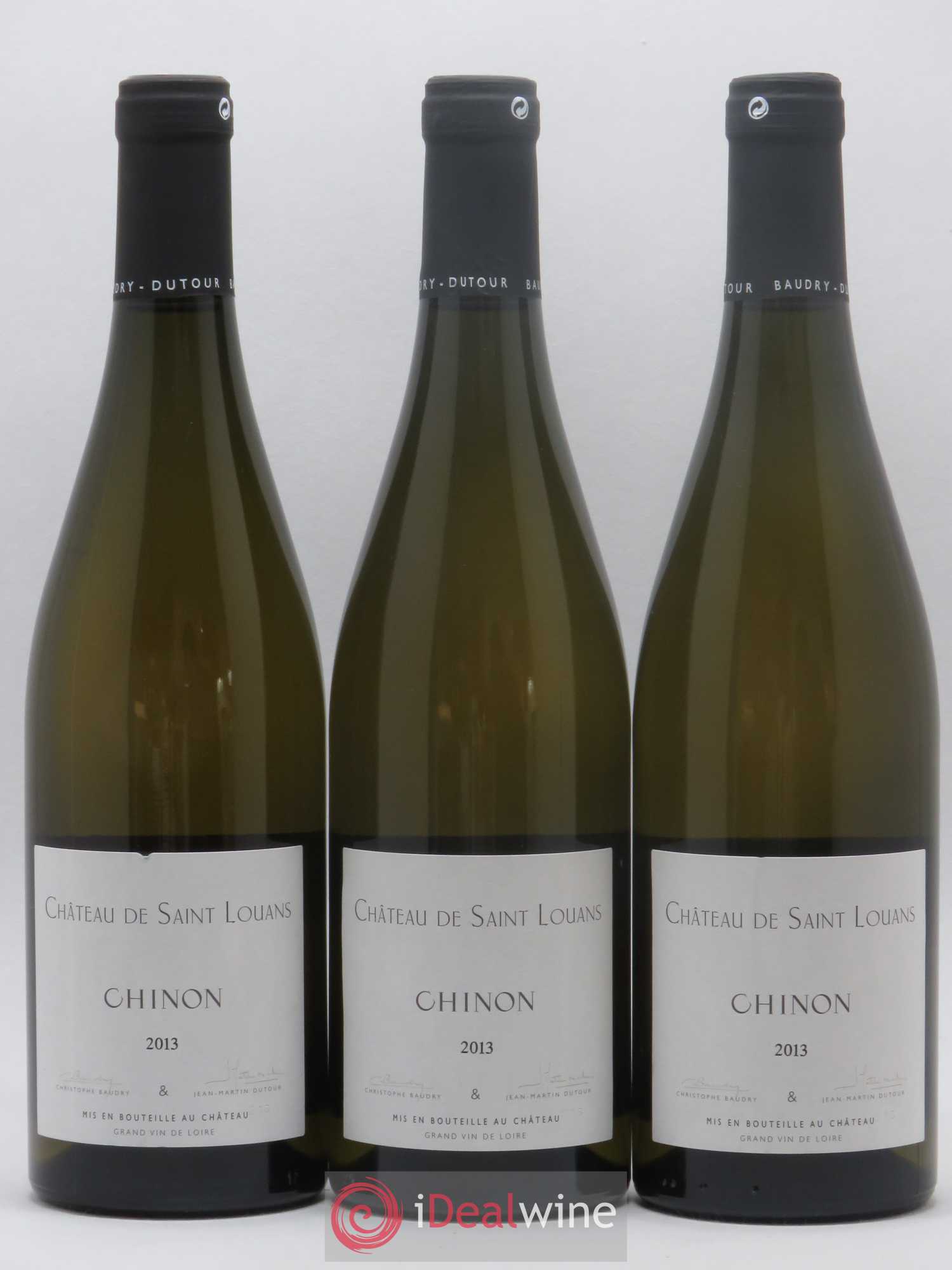 Chinon Saint Louan (sans prix de réserve) 2013 - Posten von 3 Flaschen - 0
