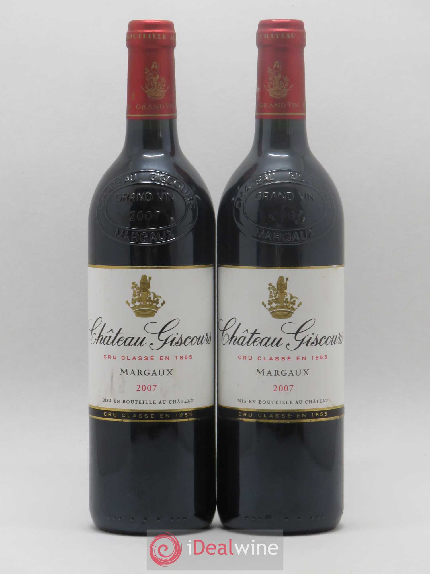 Château Giscours 3ème Grand Cru Classé 2007 - Lot de 2 bouteilles - 0