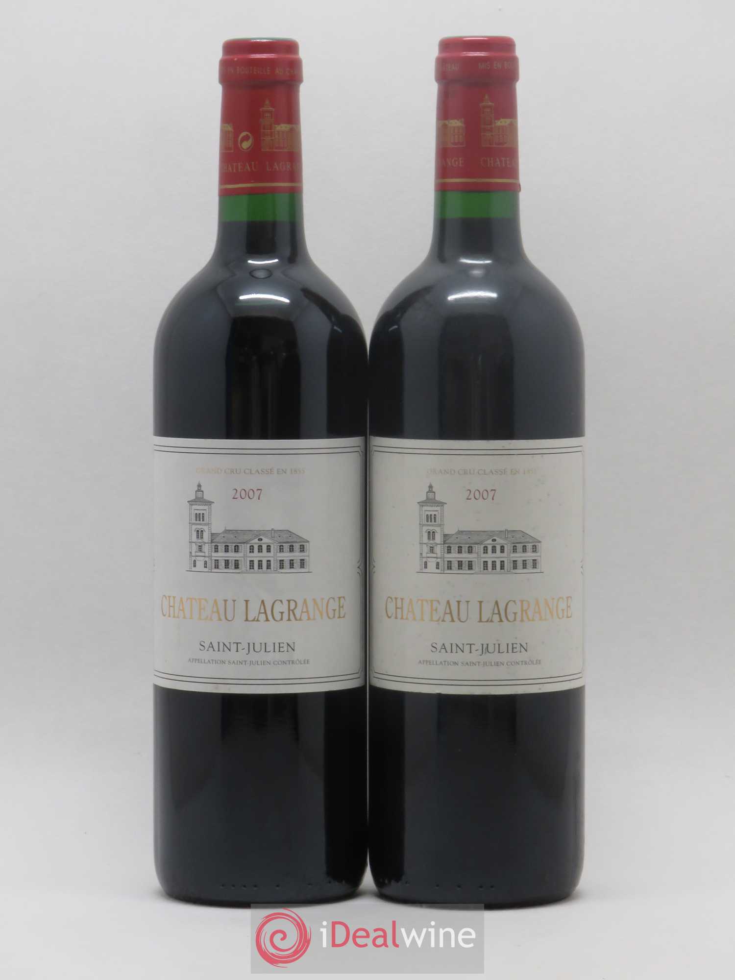 Château Lagrange 3ème Grand Cru Classé 2007 - Lot de 2 bouteilles - 0