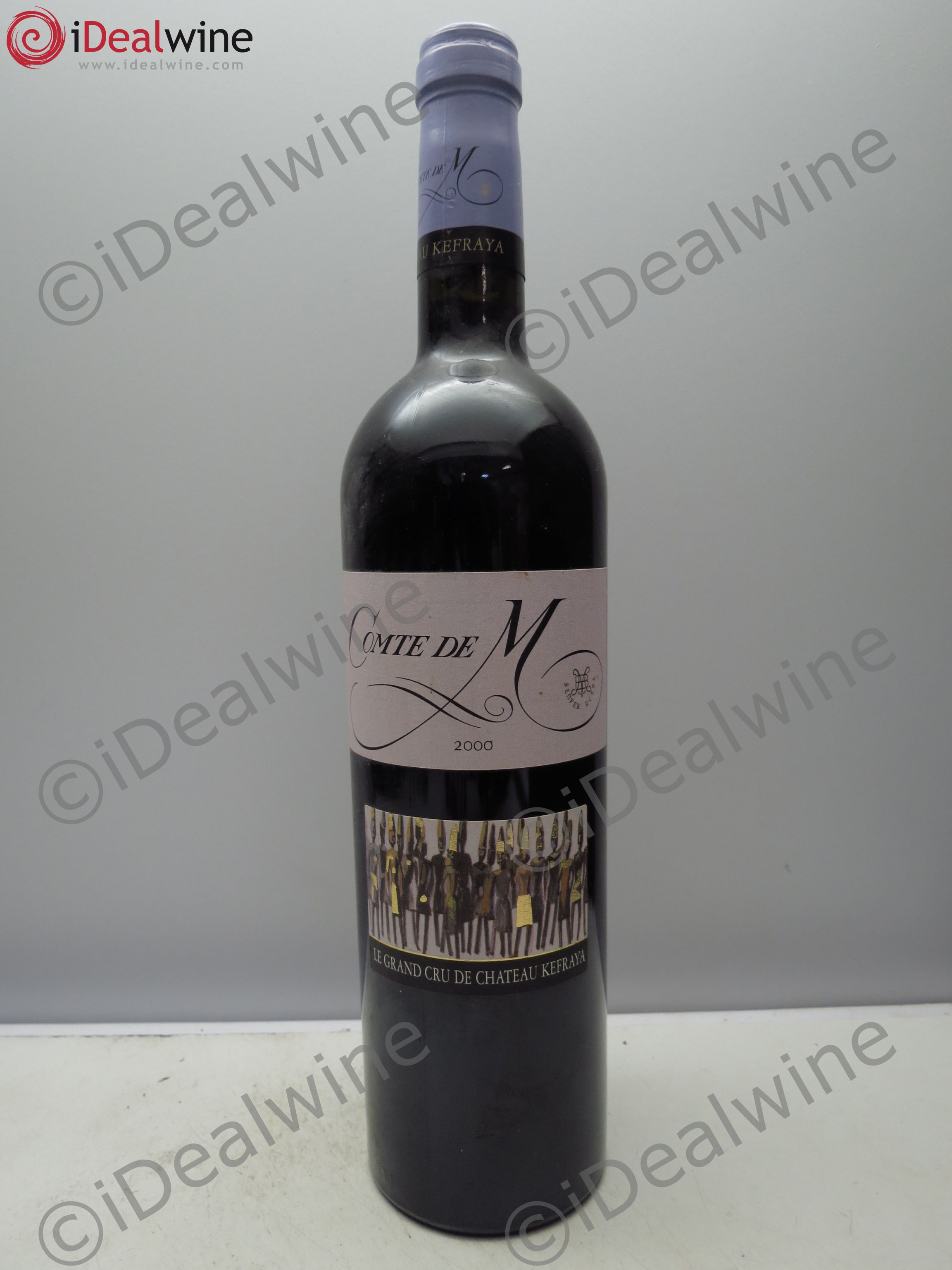 Vins Etrangers Comte de M, Château Kefraya. Liban 2000 - Lotto di 1 bottiglia - 0