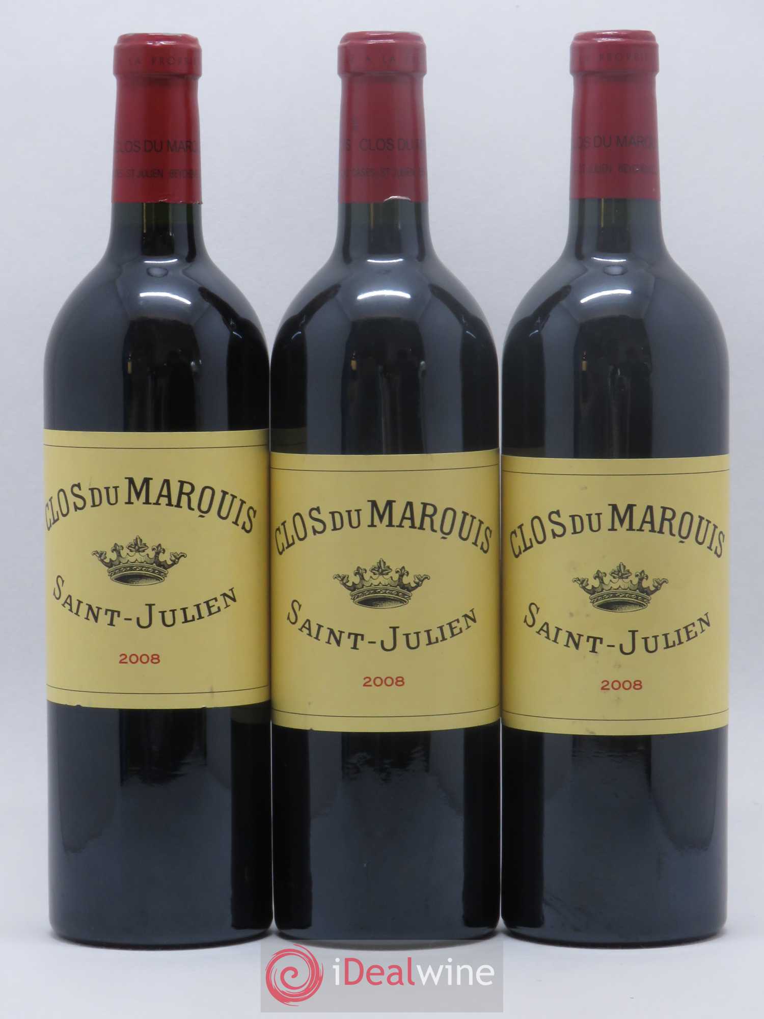 Clos du Marquis 2008 - Lot de 3 bouteilles - 0