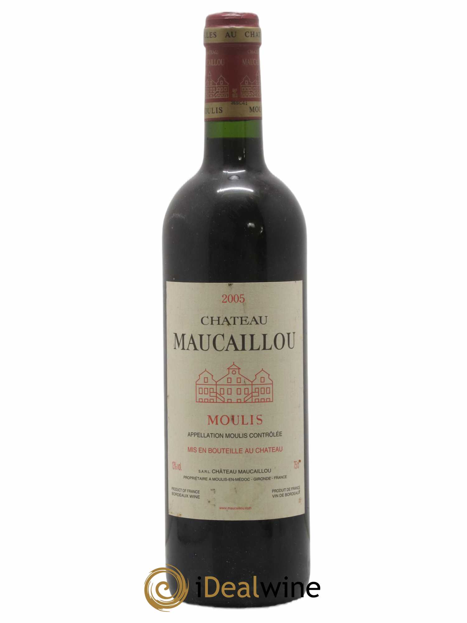 Château Maucaillou 2005 - Lot de 1 bouteille - 0