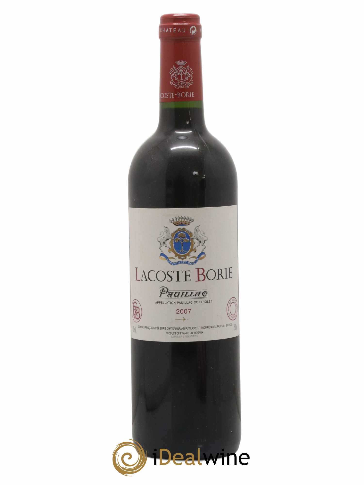Lacoste Borie 2007 - Posten von 1 Flasche - 0