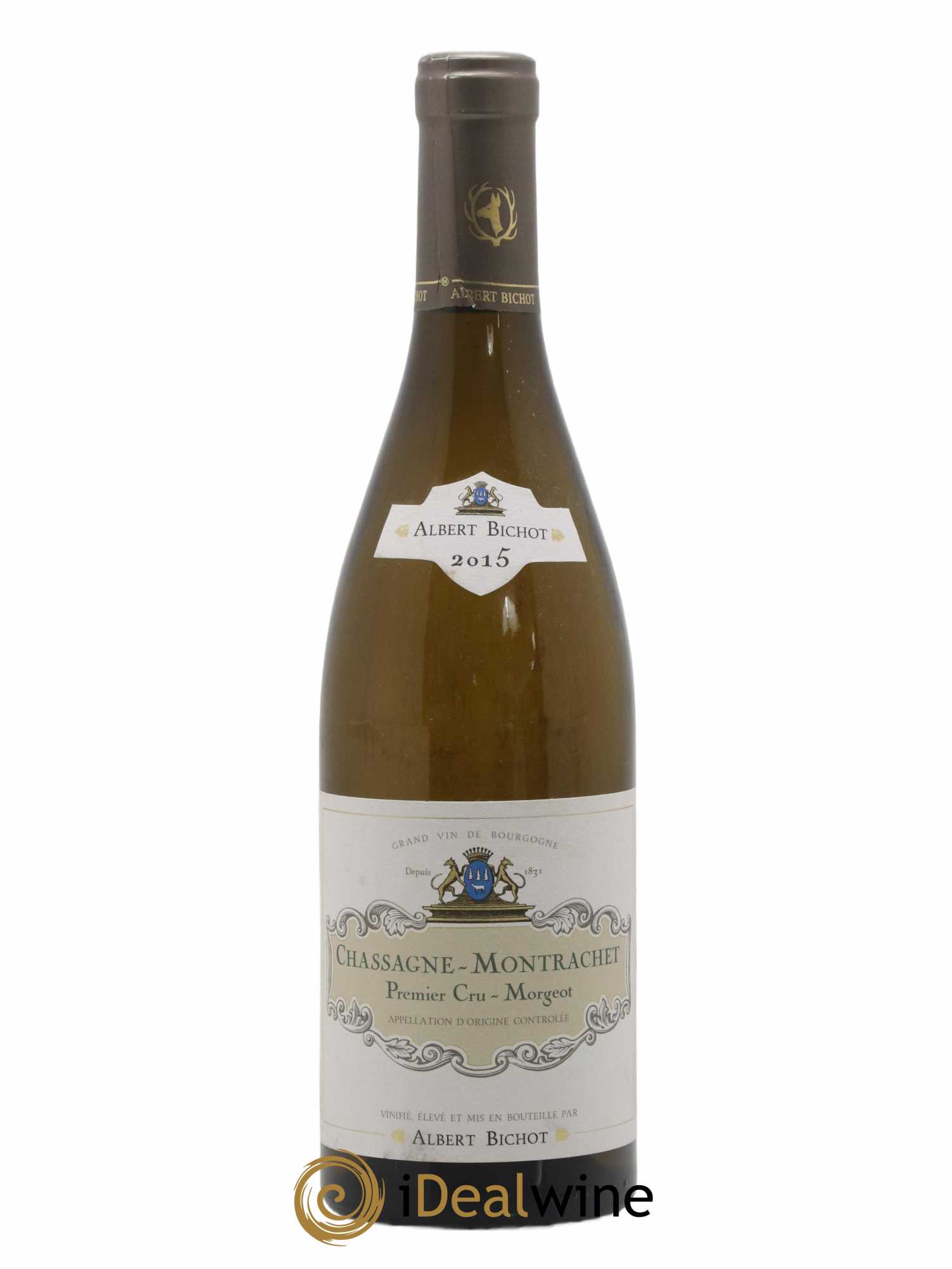 Chassagne-Montrachet 1er Cru Morgeot Albert Bichot 2015 - Lot de 1 bouteille - 0