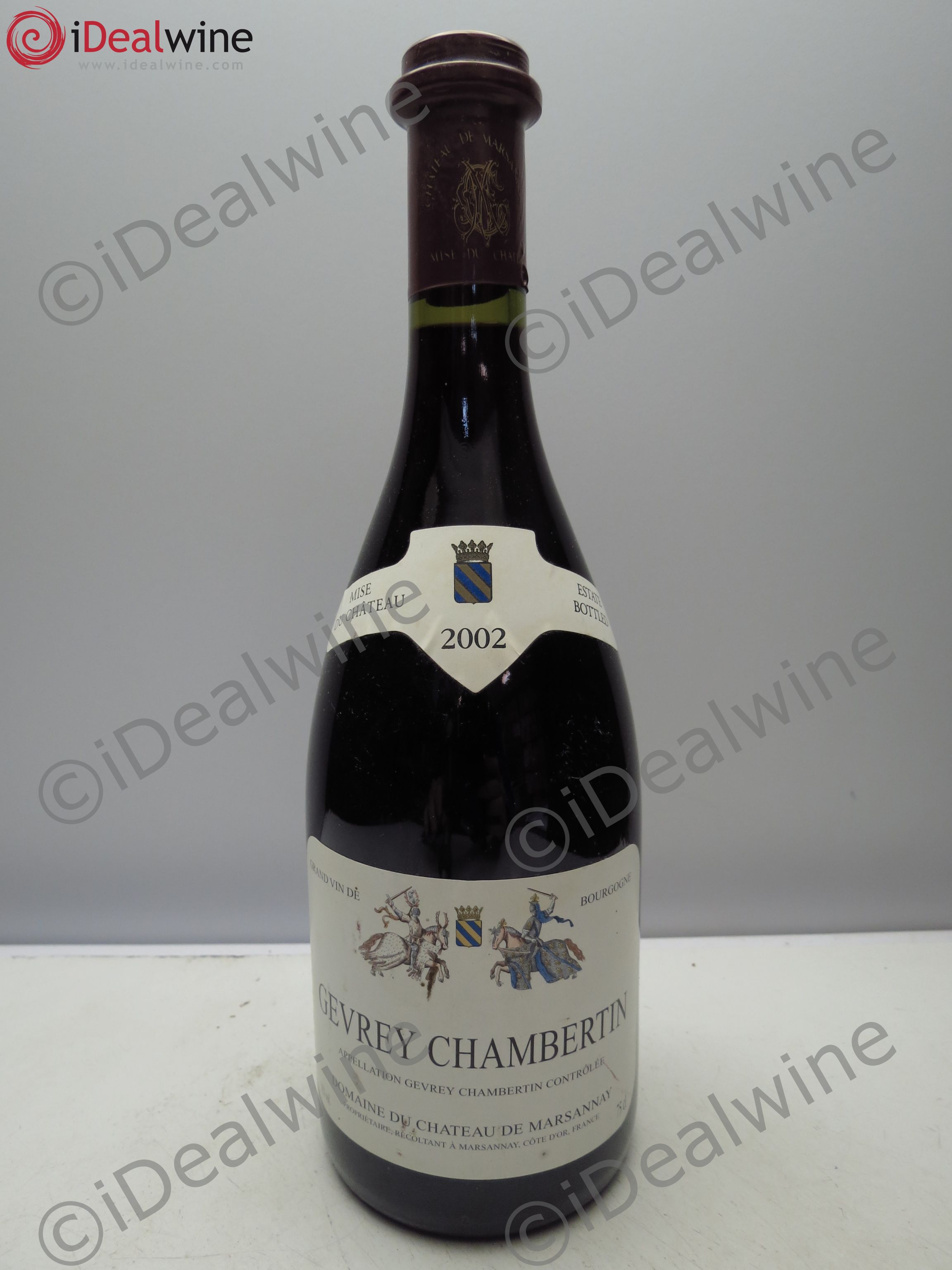 Gevrey-Chambertin Domaine du château de marsannay 2002 - Posten von 1 Flasche - 0