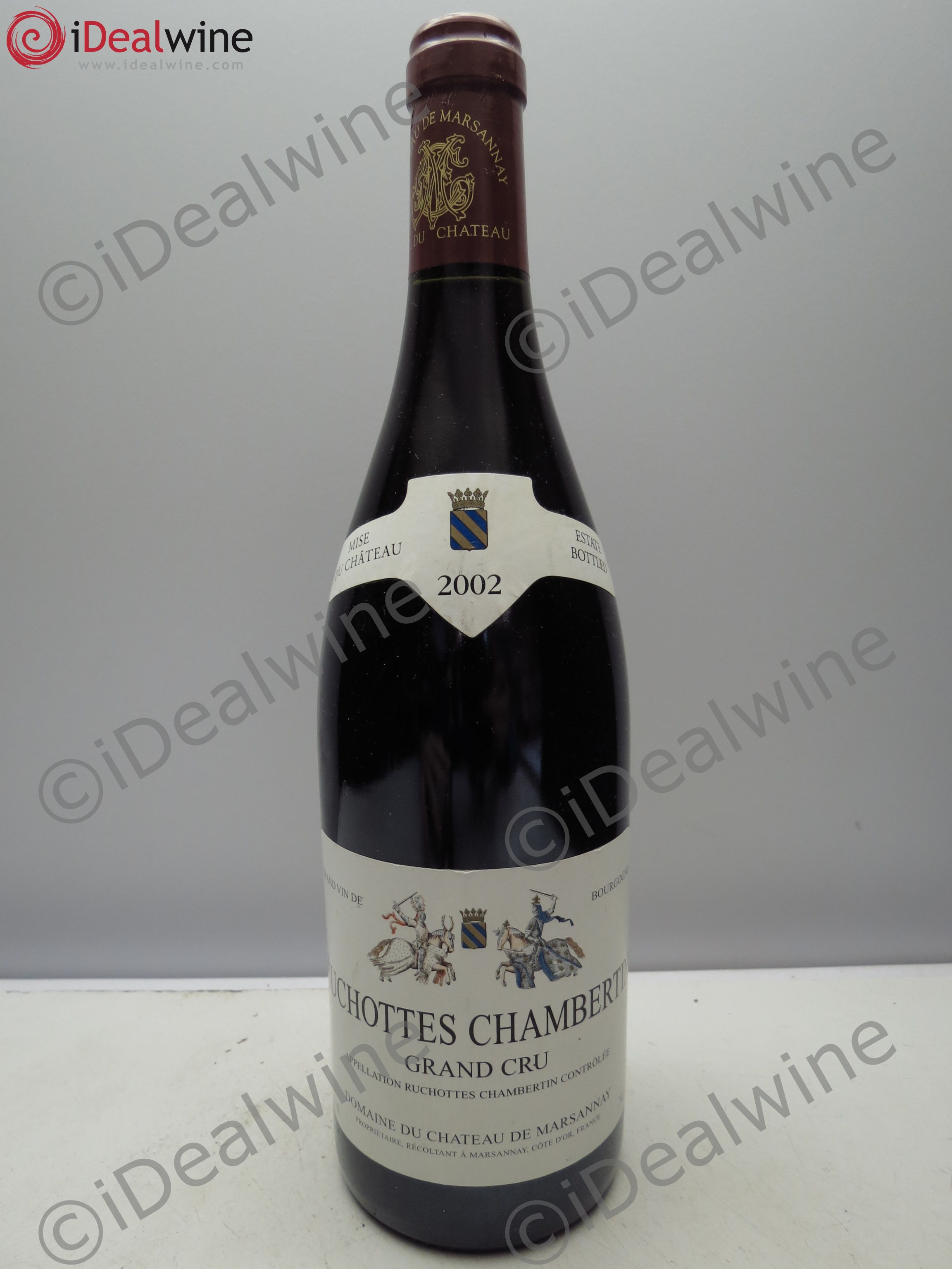 Ruchottes-Chambertin Grand Cru Domaine du château de marsannay 2002 - Posten von 1 Flasche - 0