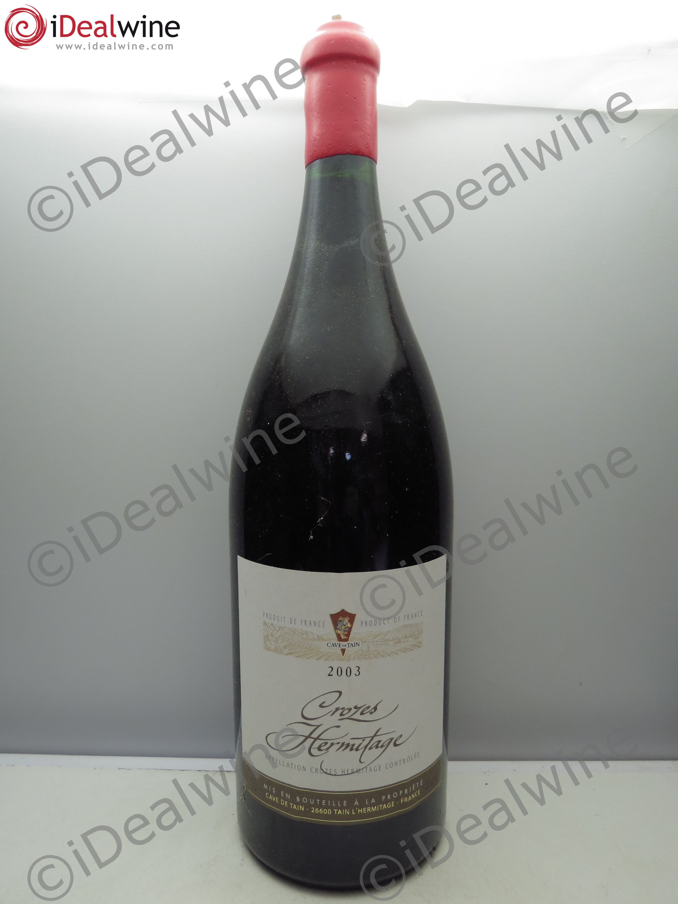 Crozes-Hermitage Cave de Tain. (3L) 2003 - Lot de 1 jeroboam - 0