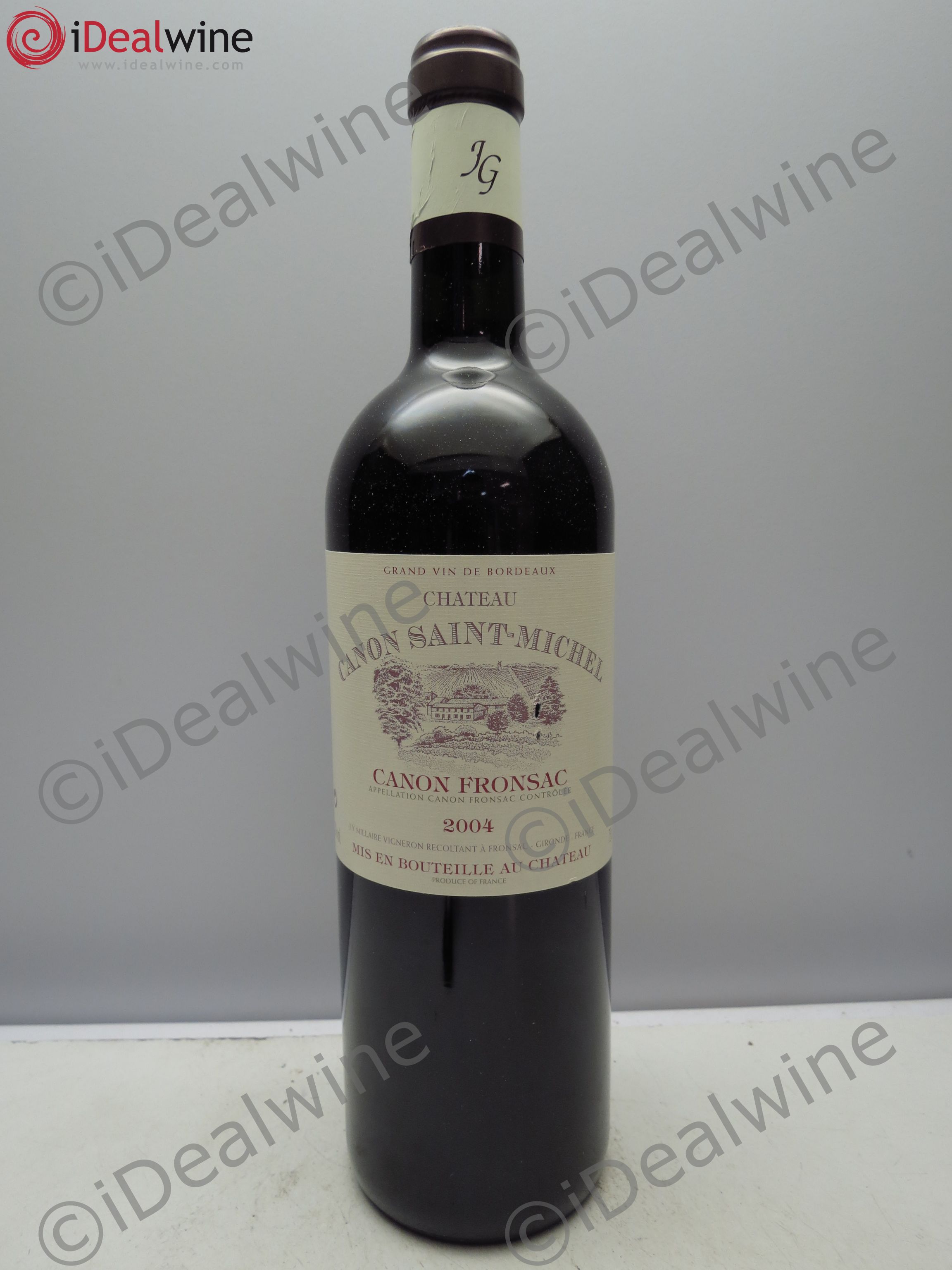 Canon-Fronsac Château Canon St Michel 2004 - Posten von 12 Flaschen - 0