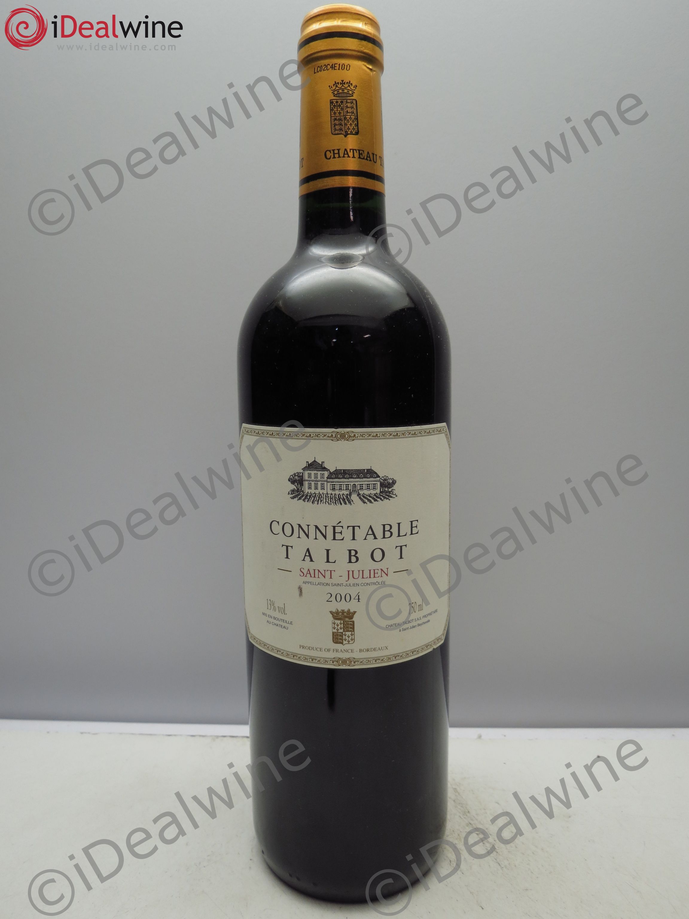 Connétable de Talbot Second Vin 2004 - Lot de 1 bouteille - 0