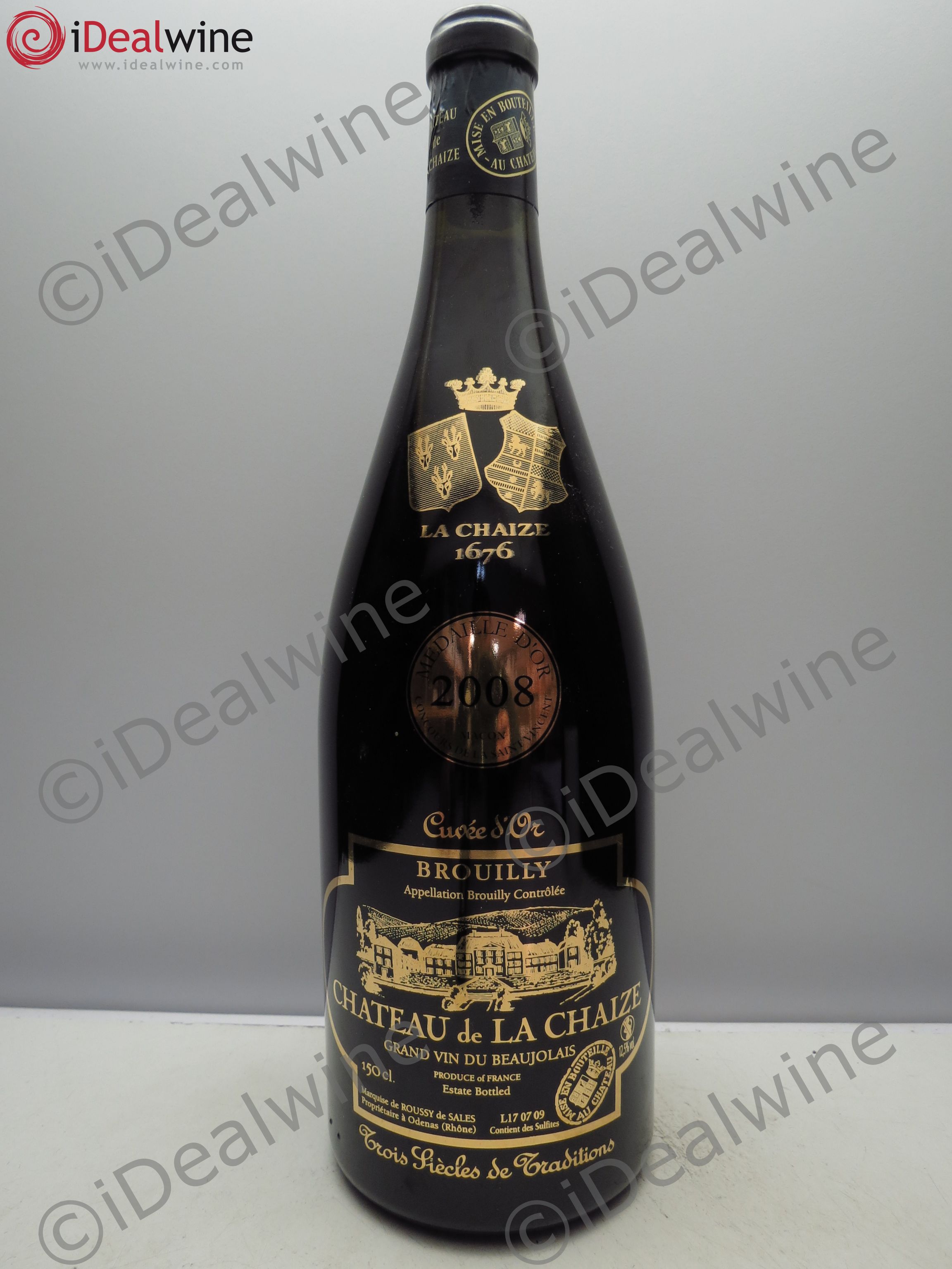 Brouilly 2008 - Posten von 1 Magnum - 0