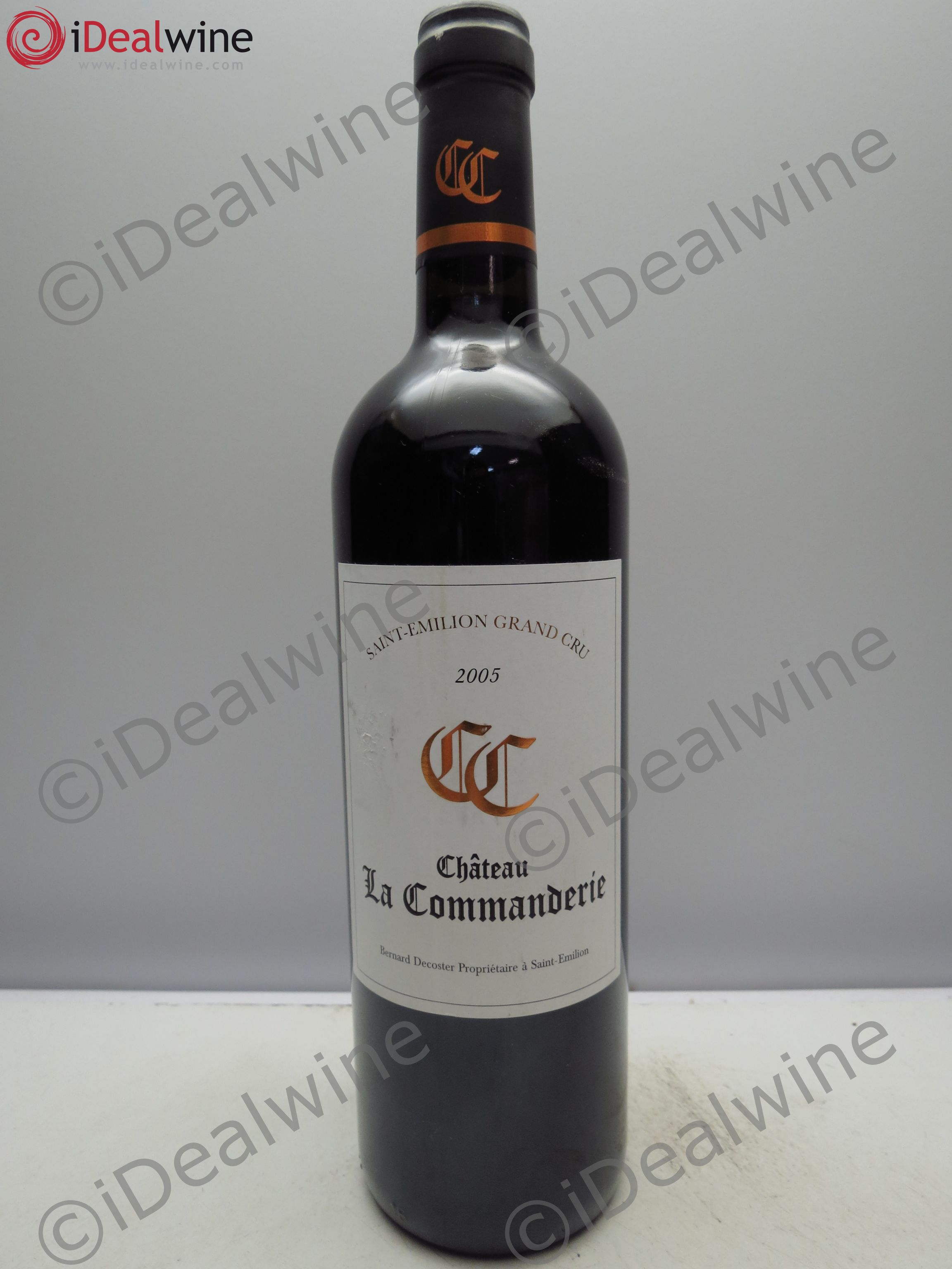 Château la Commanderie Grand Cru Classé 2005 - Lot de 1 bouteille - 0