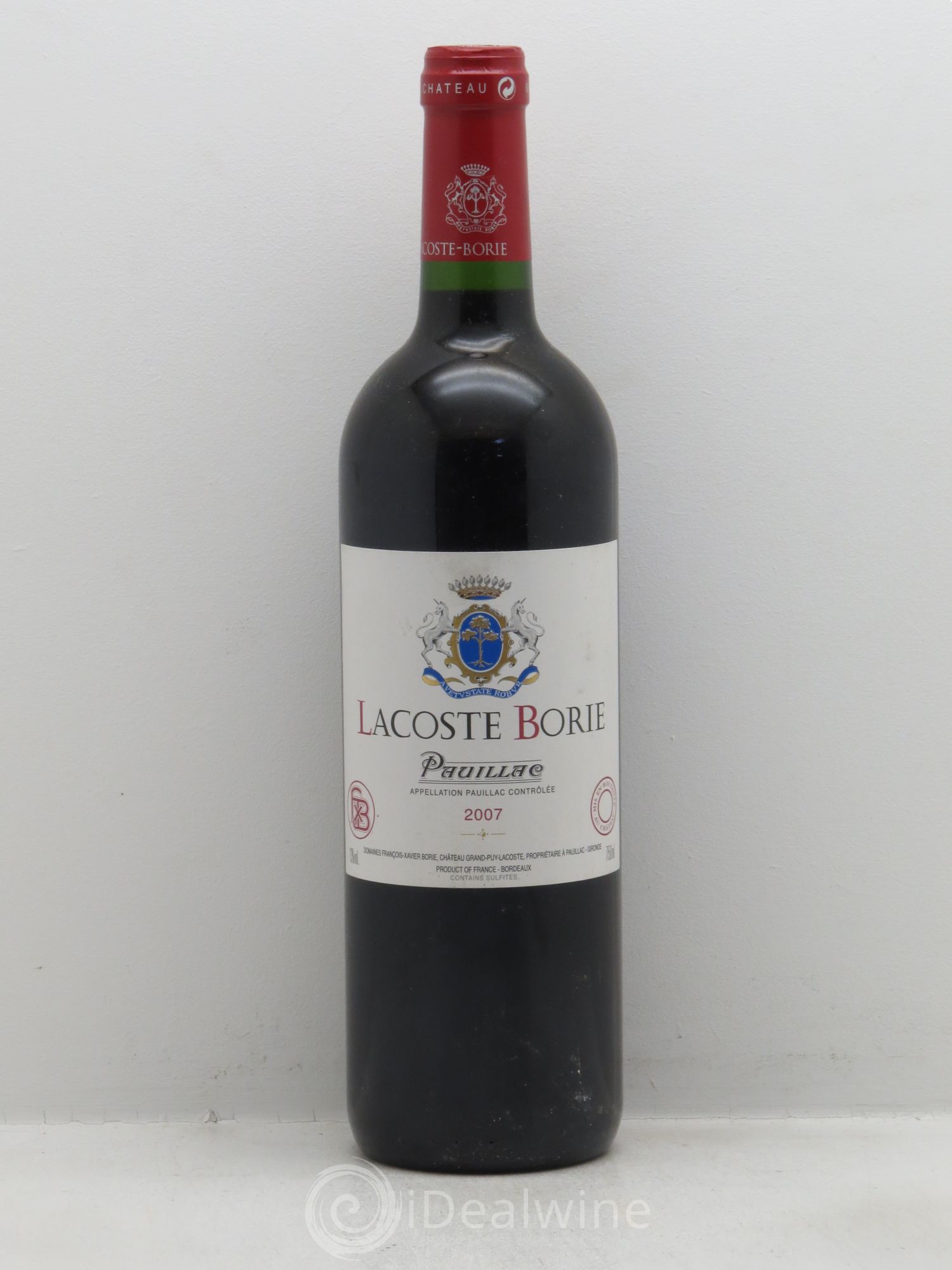 Lacoste Borie 2007 - Posten von 1 Flasche - 0