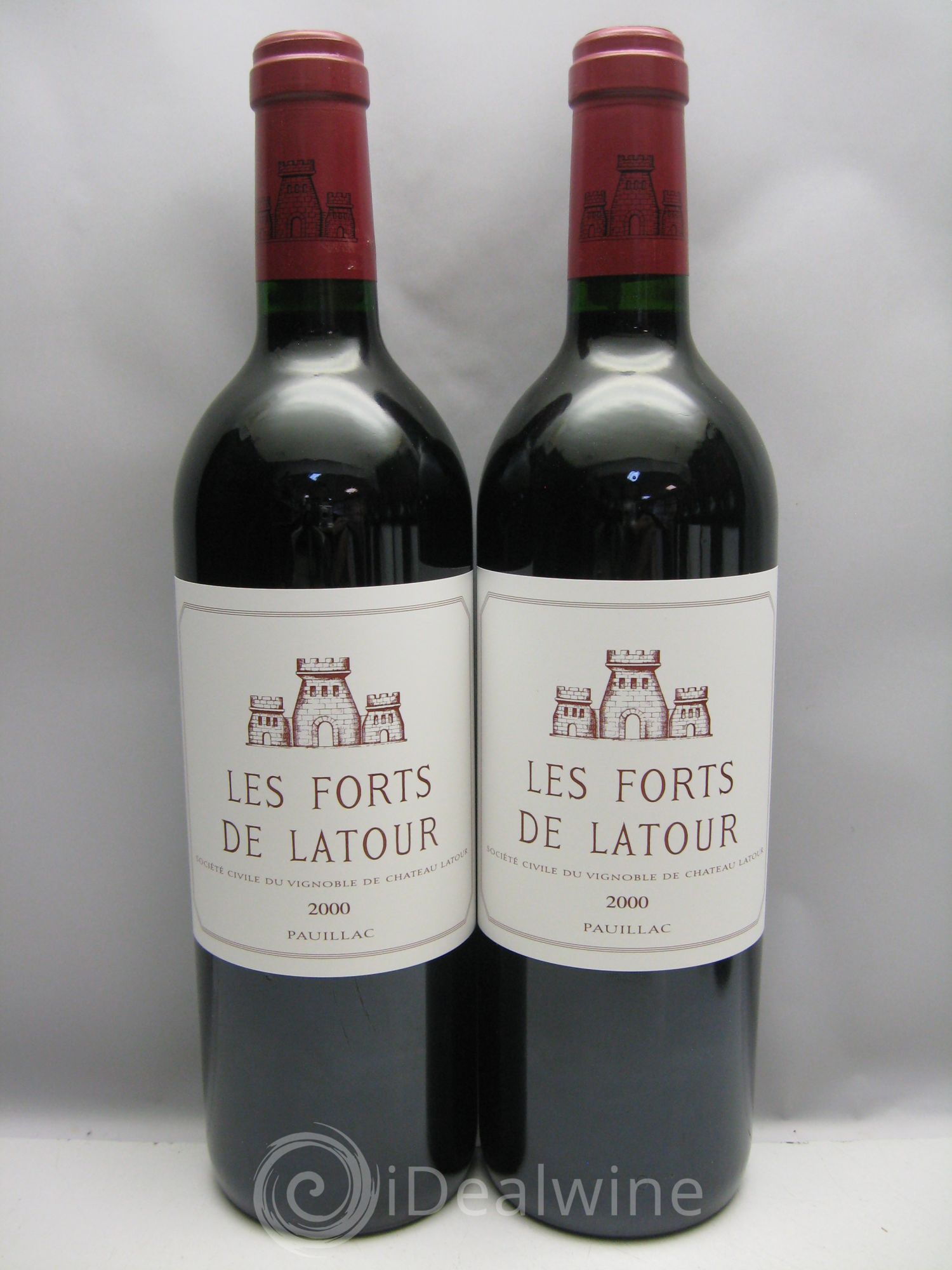 Les Forts de Latour Second Vin 2000 - Lot de 12 bouteilles - 0